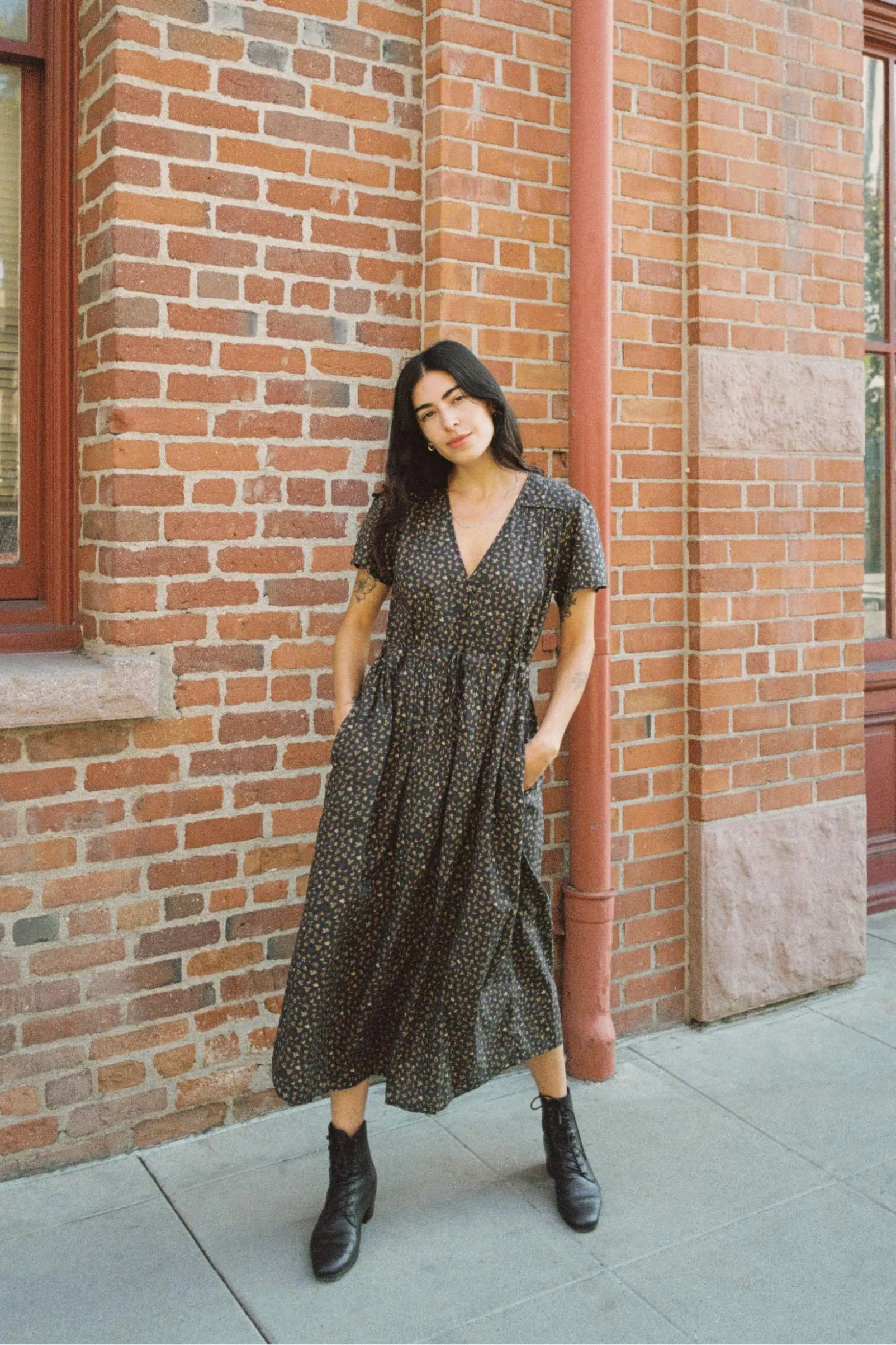 The Dawn Dress | Fauna Black sold by Christy Dawn product image thumbnail 4