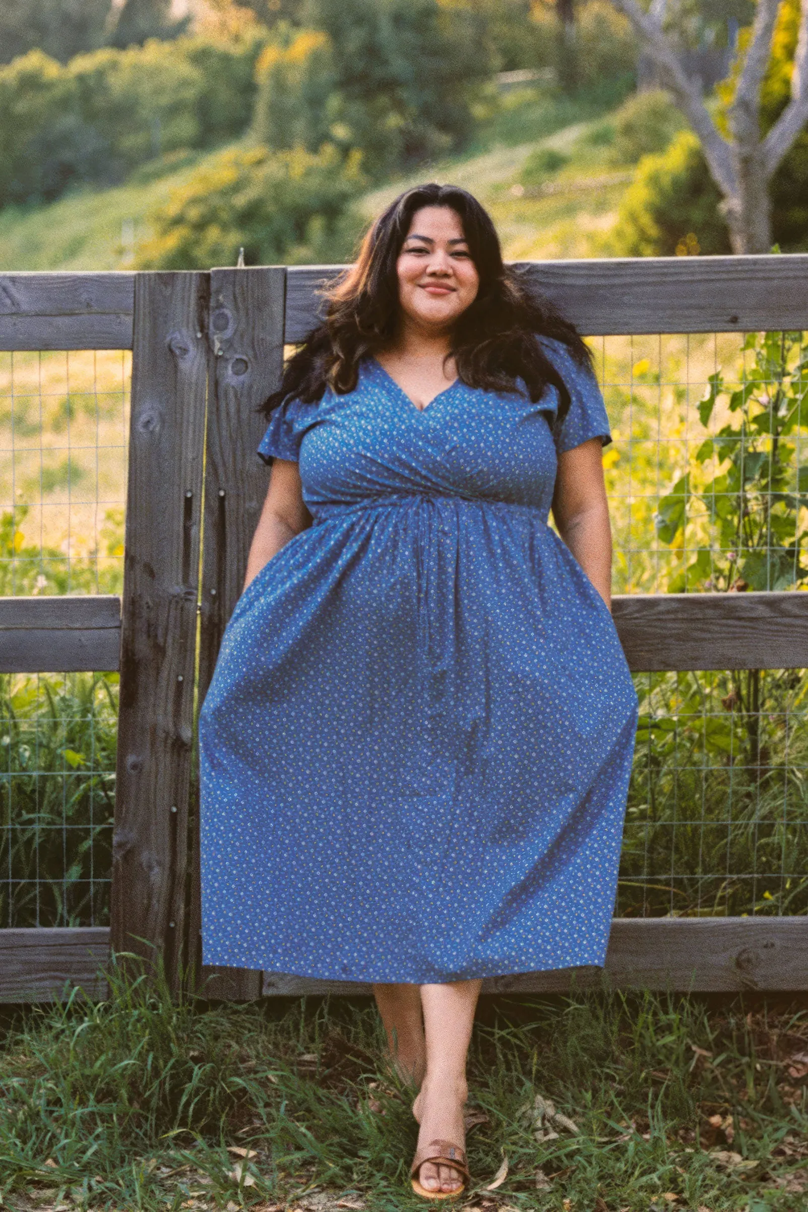 The Dawn Dress Extended | Essence Blue sold by Christy Dawn product image thumbnail 3