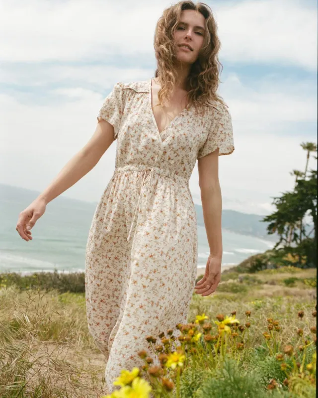 The Dawn Dress | Caramel Floral sold by Christy Dawn