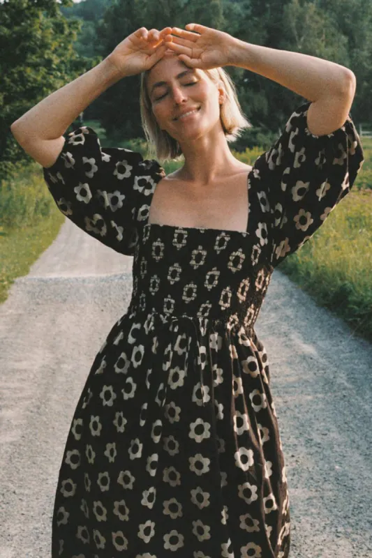 The Katrina Dress | Noir Daisy sold by Christy Dawn