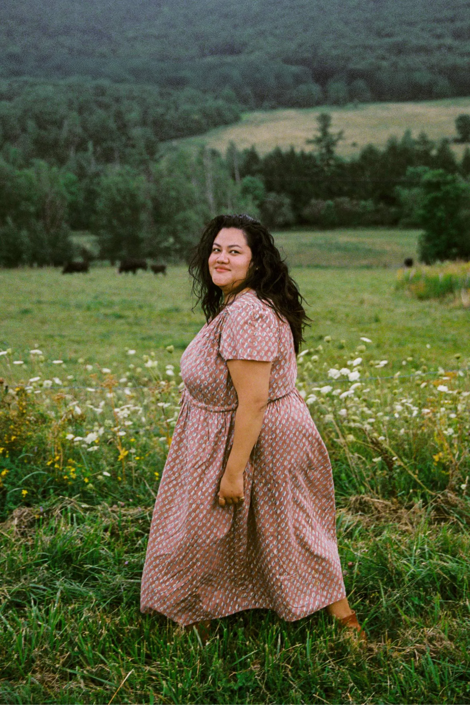 The Dawn Dress Extended | Fern Mauve sold by Christy Dawn product image thumbnail 2