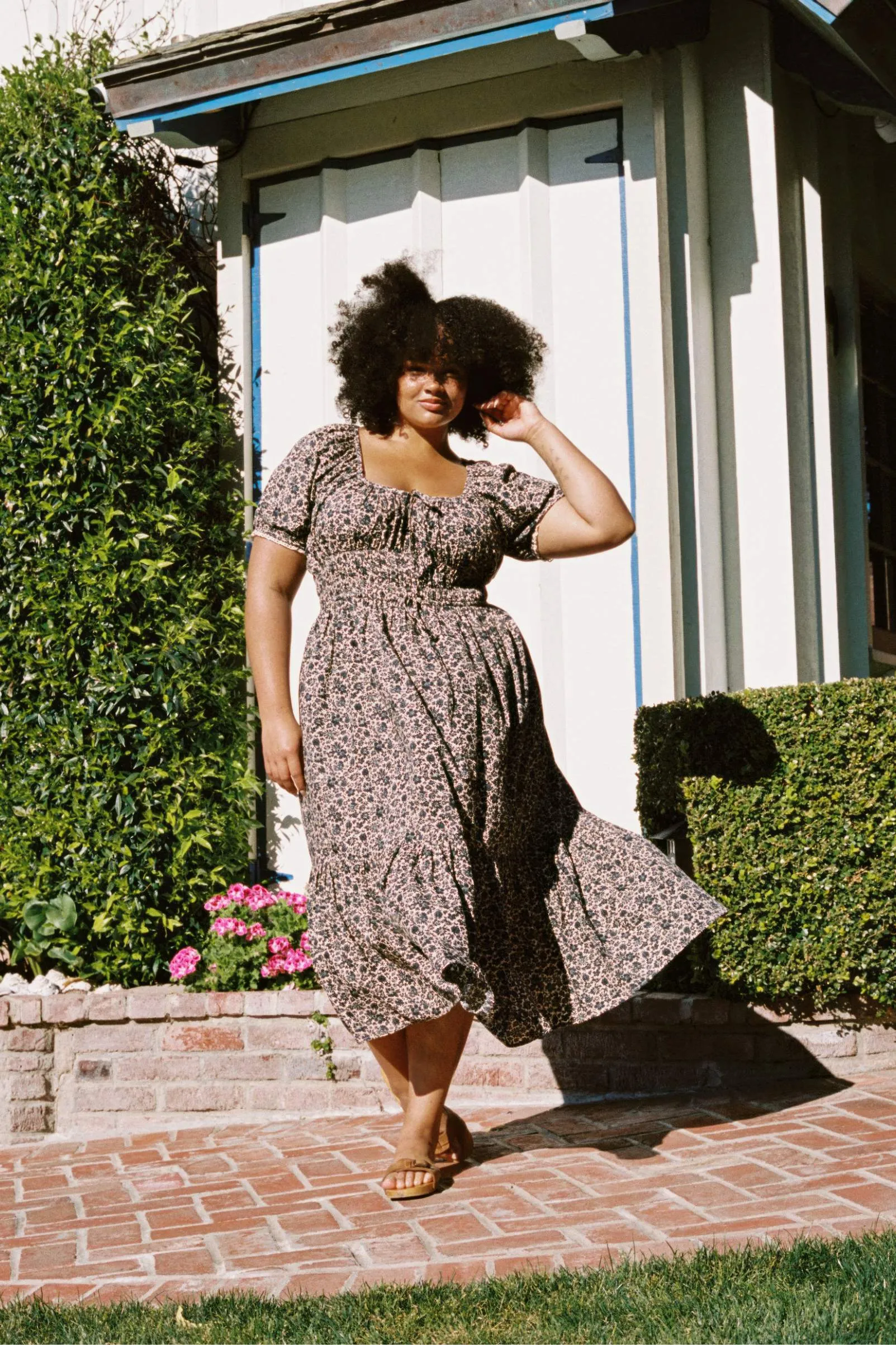 The Brynne Dress Extended | Daisy Black sold by Christy Dawn product image thumbnail 5