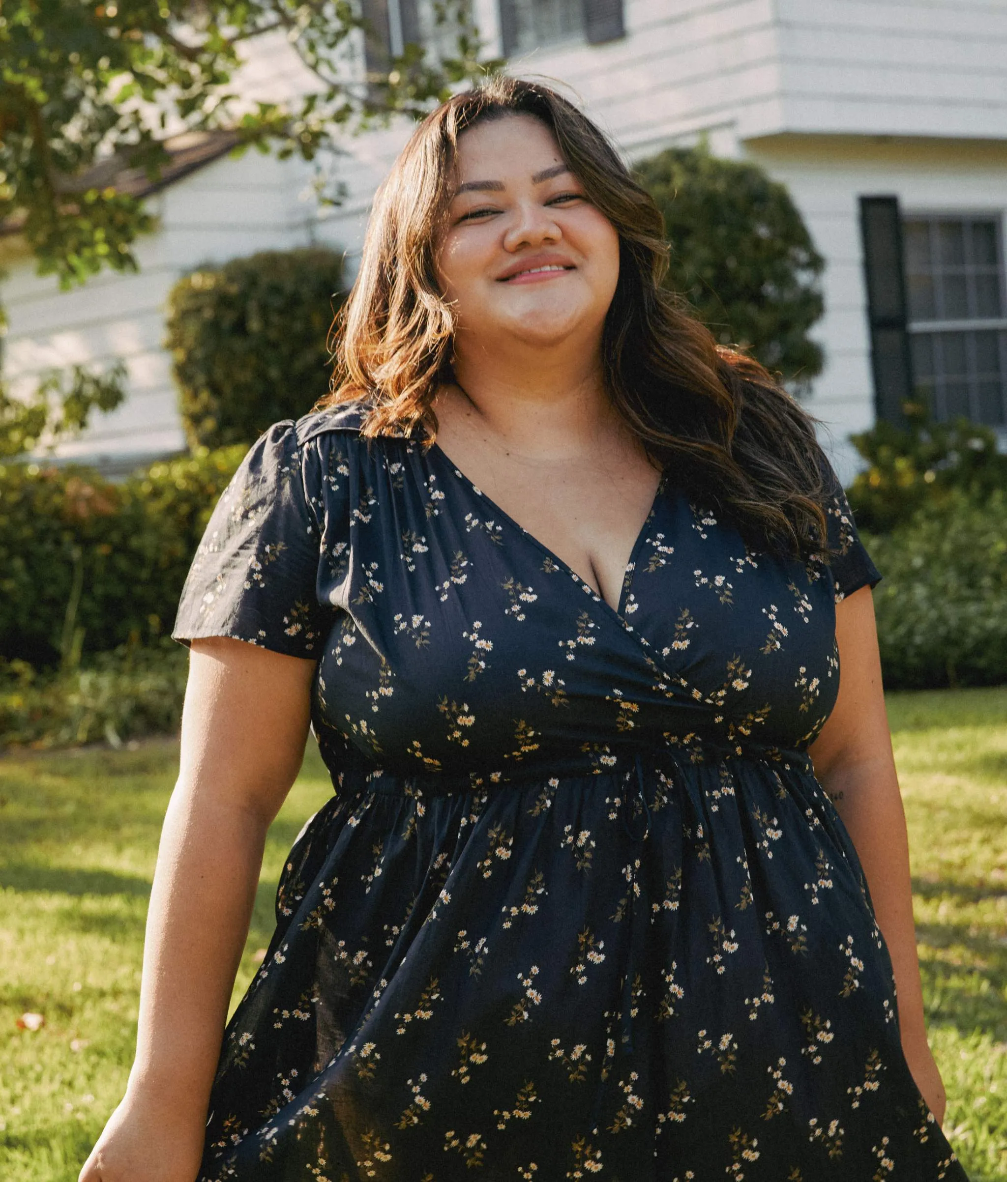 The Dawn Dress Extended | Noir Dancing Chamomile sold by Christy Dawn product image thumbnail 2