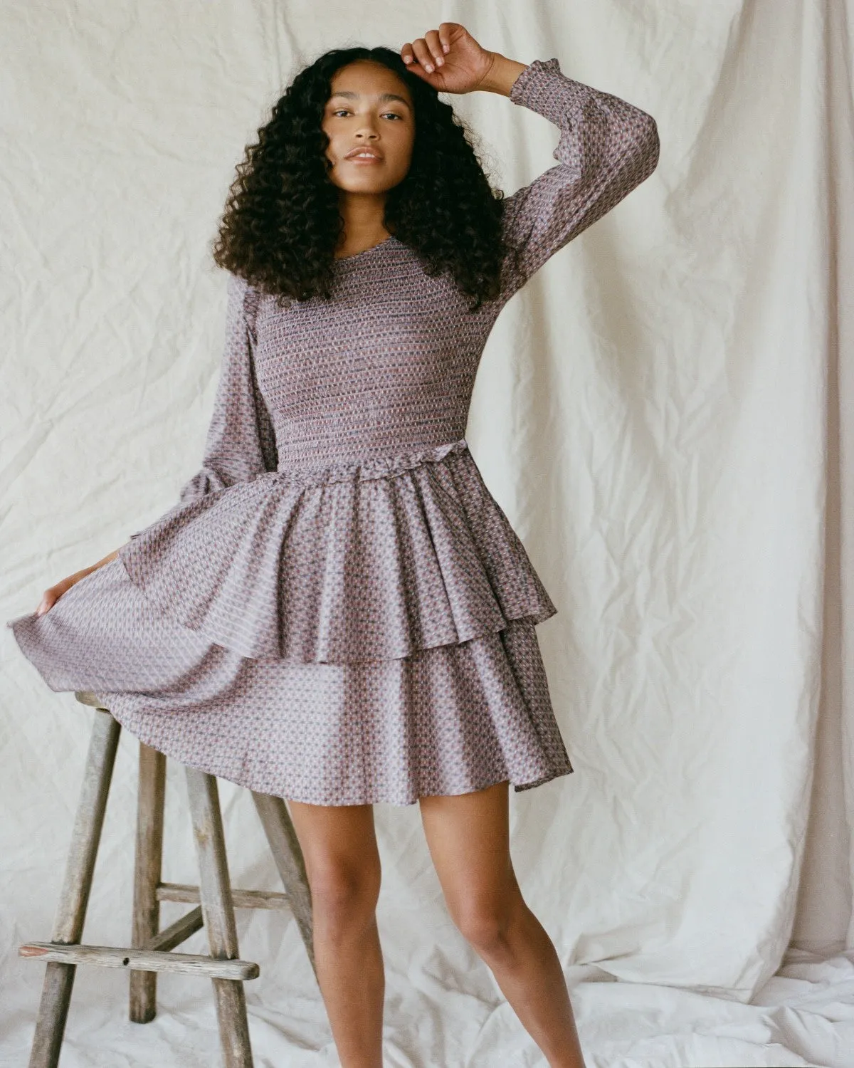 The Cecelie Dress | Winter Garden Plaid sold by Christy Dawn