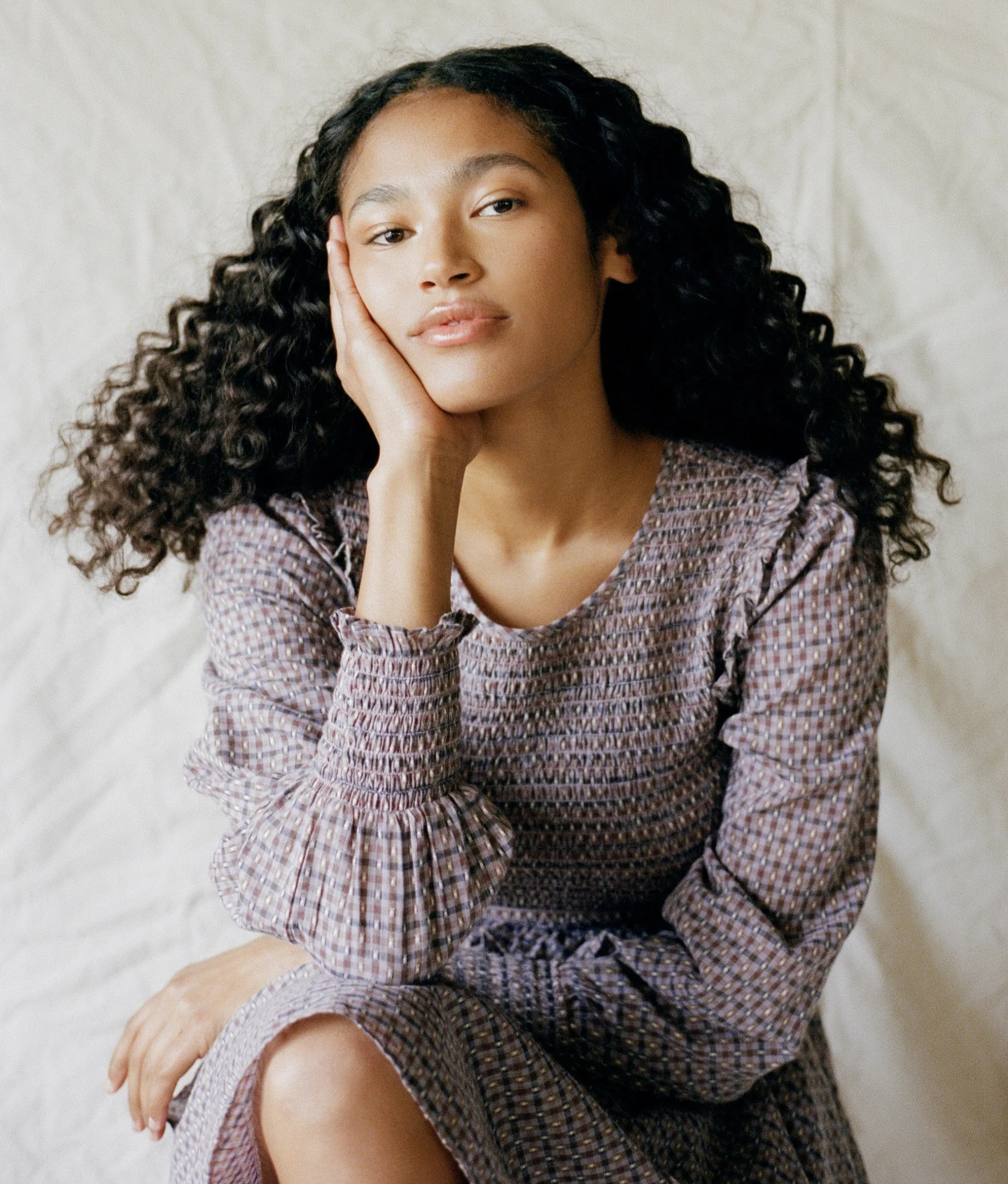 The Cecelie Dress | Winter Garden Plaid sold by Christy Dawn product image thumbnail 5