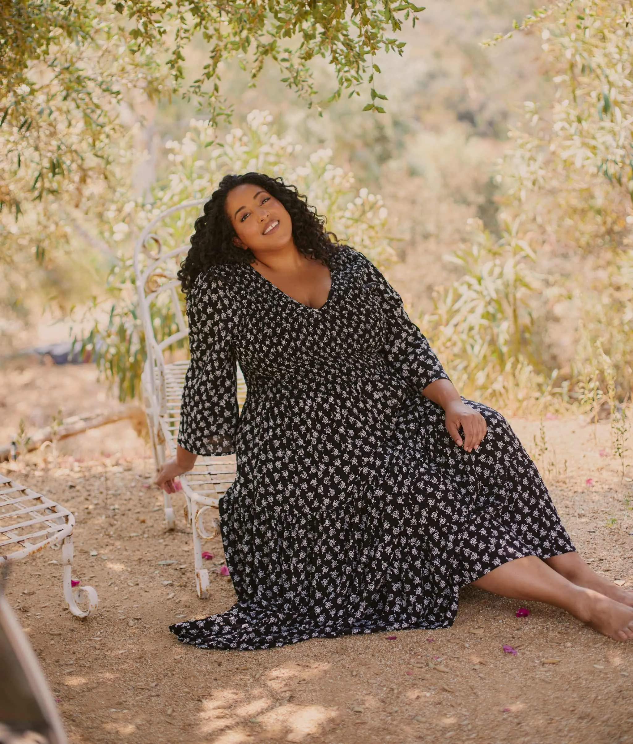 The Basil Dress Extended | Raven Meadow sold by Christy Dawn product image thumbnail 4