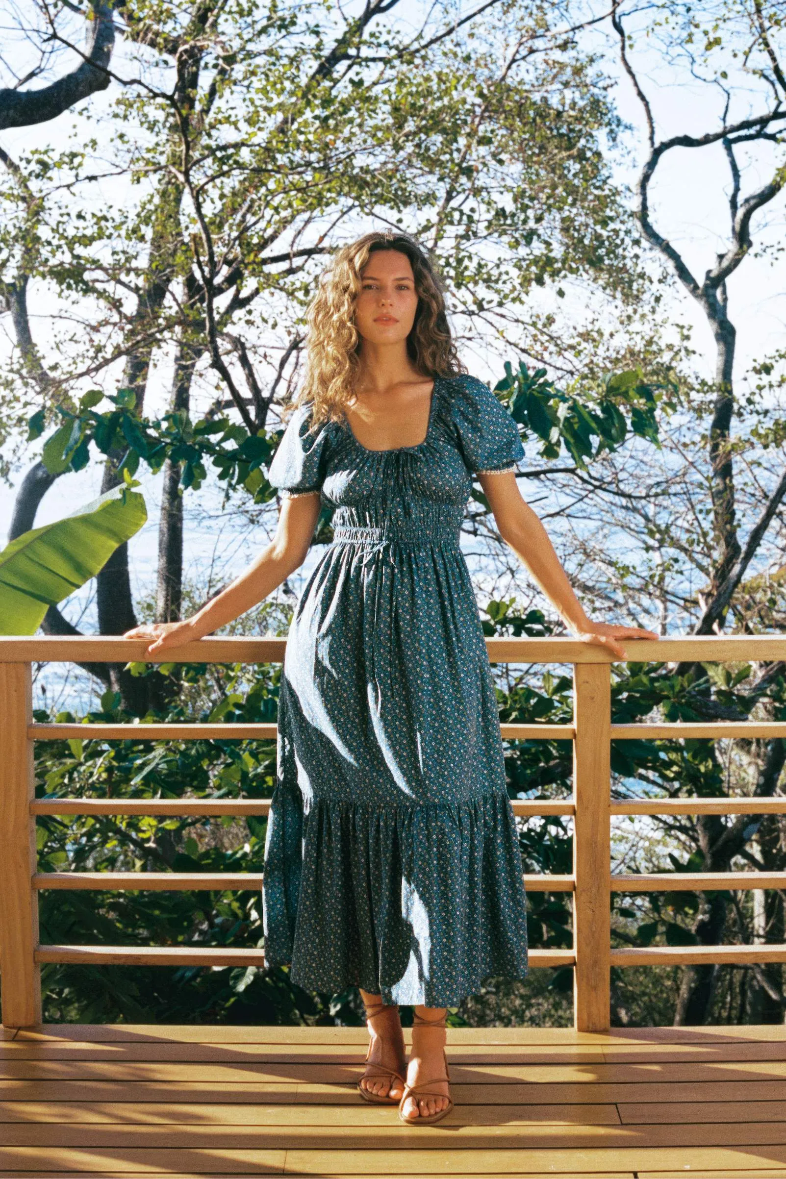 The Brynne Dress Petites | Essence Blue sold by Christy Dawn product image thumbnail 2