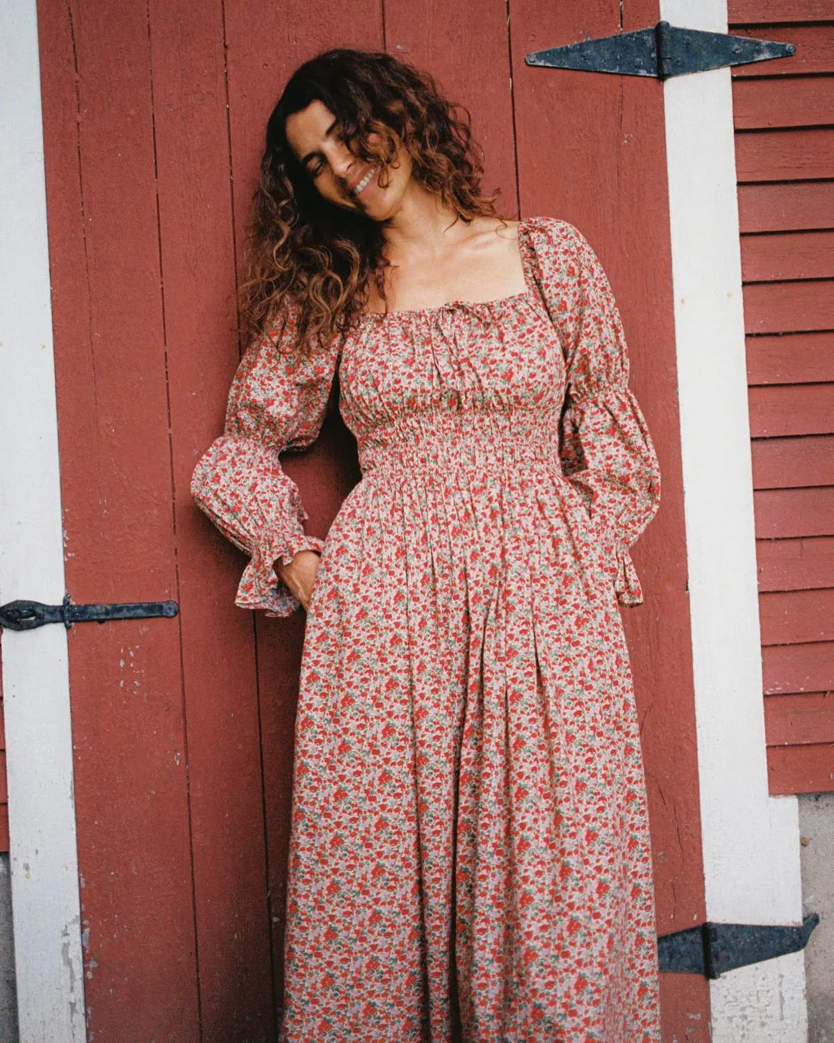 The Adelia Dress | Apple Harvest sold by Christy Dawn