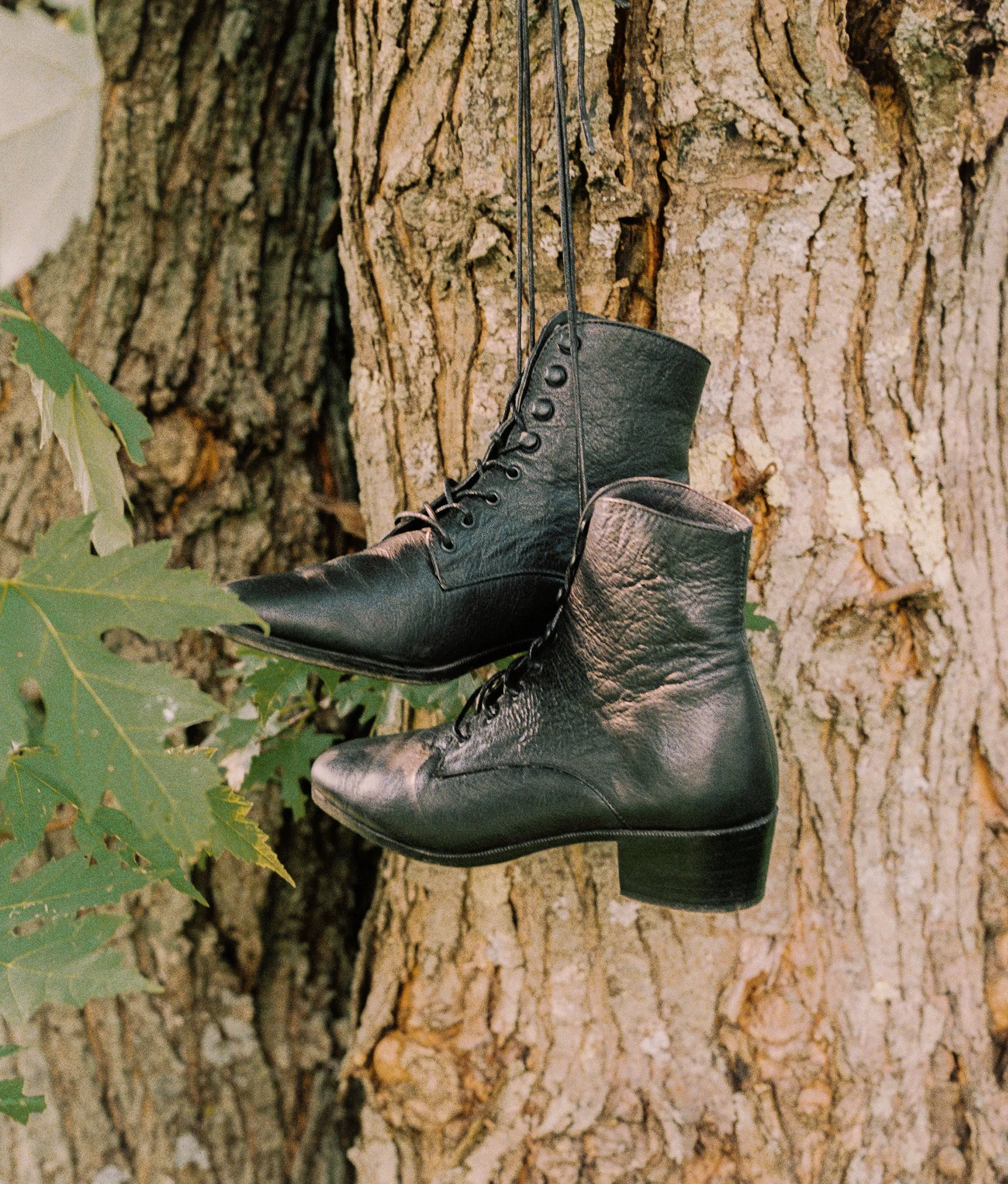 The Dawn Boot | Noir Leather sold by Christy Dawn product image thumbnail 5