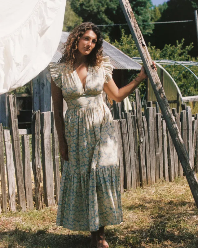 The Aurelia Dress | Sky Chamomile sold by Christy Dawn