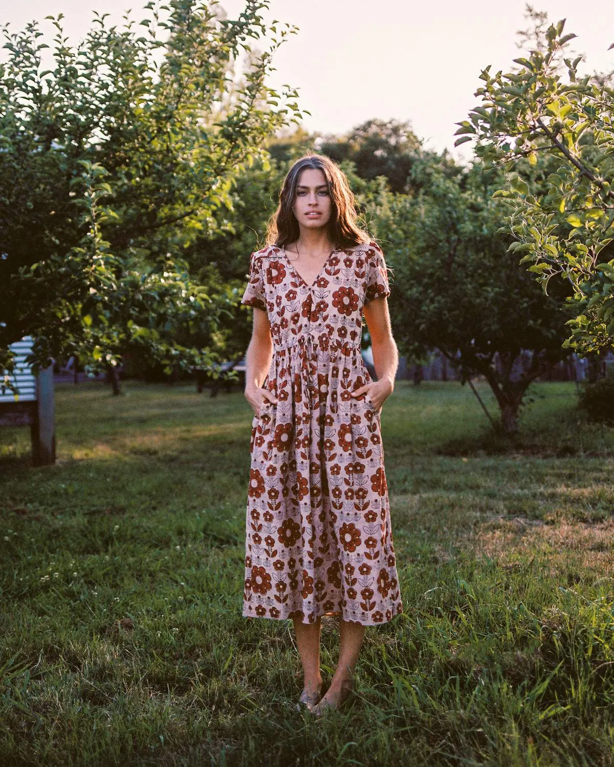 The Dawn Dress Petites | Ruby Garden sold by Christy Dawn