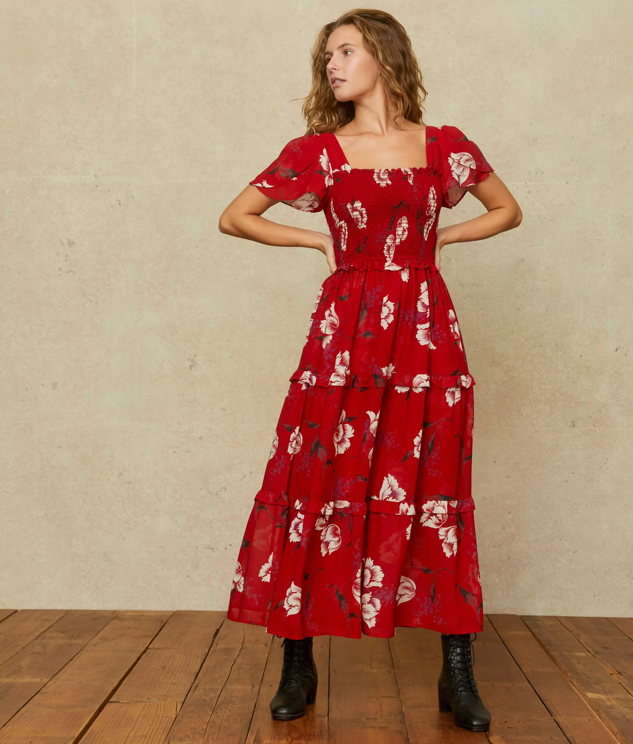 The Tamara Dress | Painted Ruby sold by Christy Dawn product image thumbnail 4