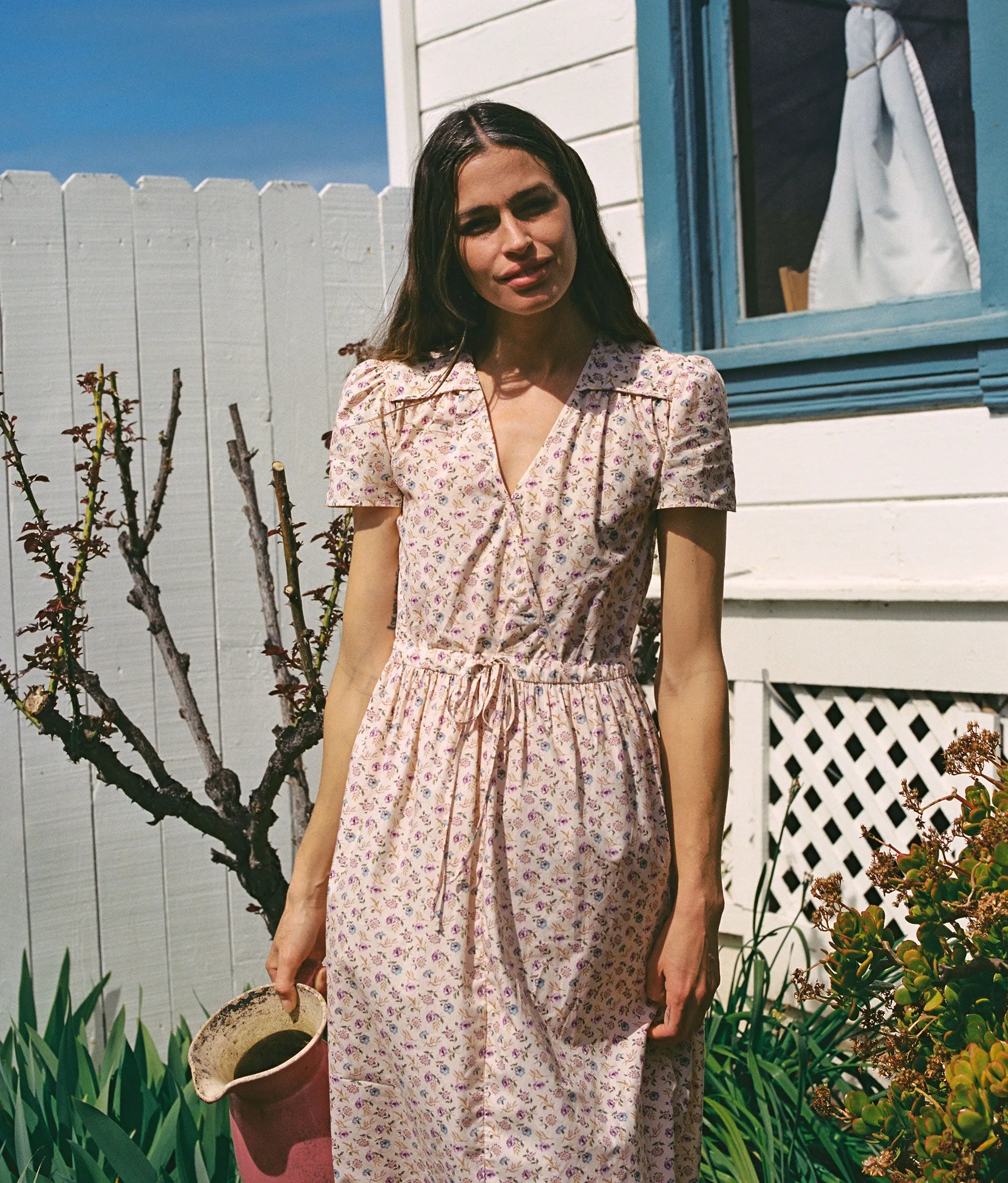 The Dawn Dress | Oat Straw Cream sold by Christy Dawn product image thumbnail 2