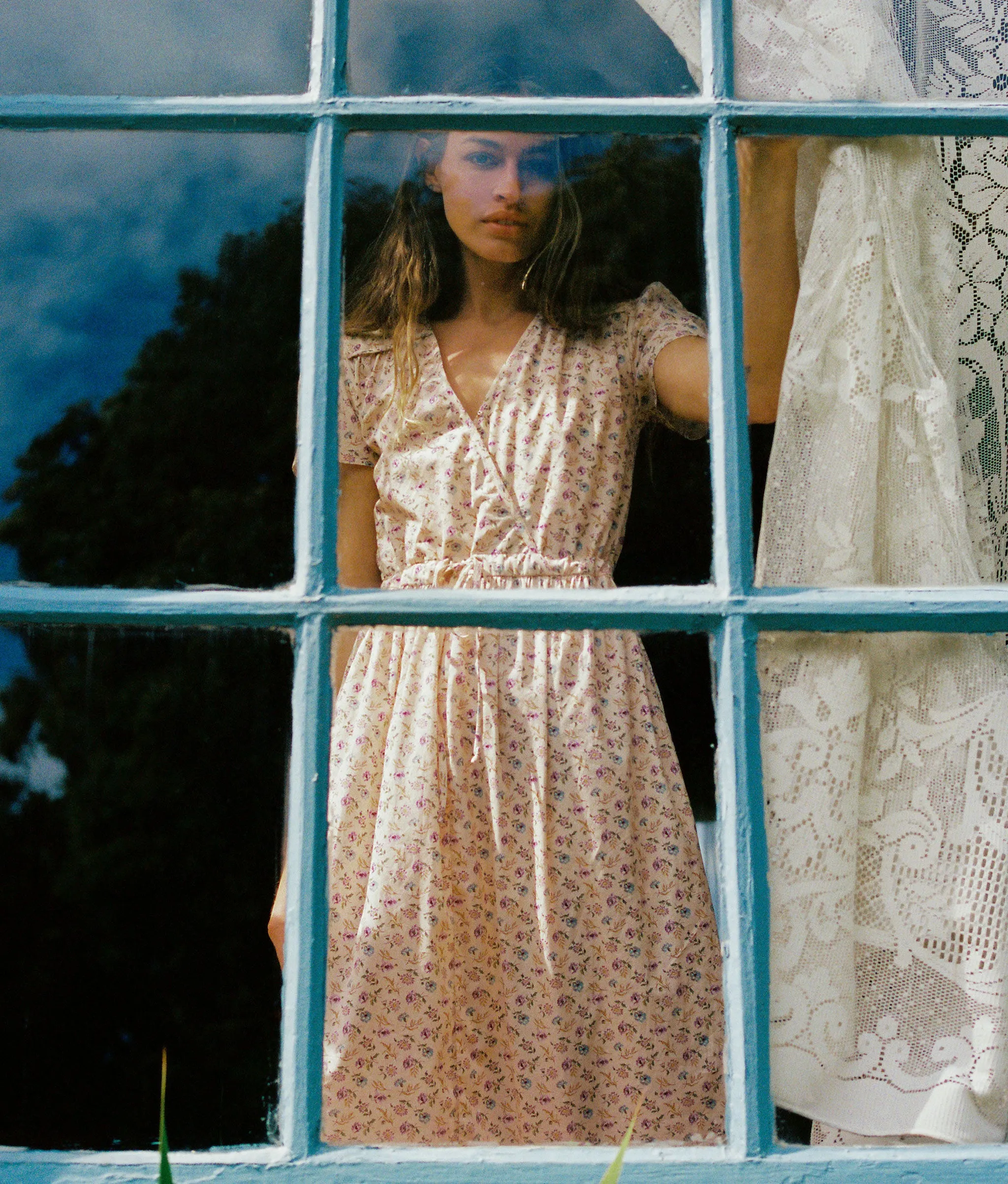 The Dawn Dress | Oat Straw Cream sold by Christy Dawn product image thumbnail 3