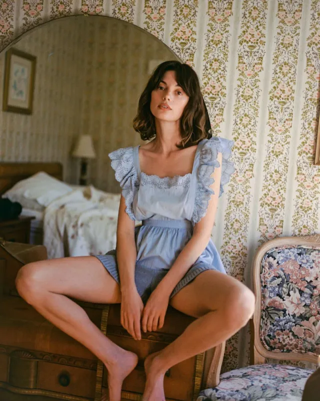 The Gianni Blouse | Celeste sold by Christy Dawn