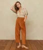 The Allison Pant | Cognac Corduroy sold by Christy Dawn