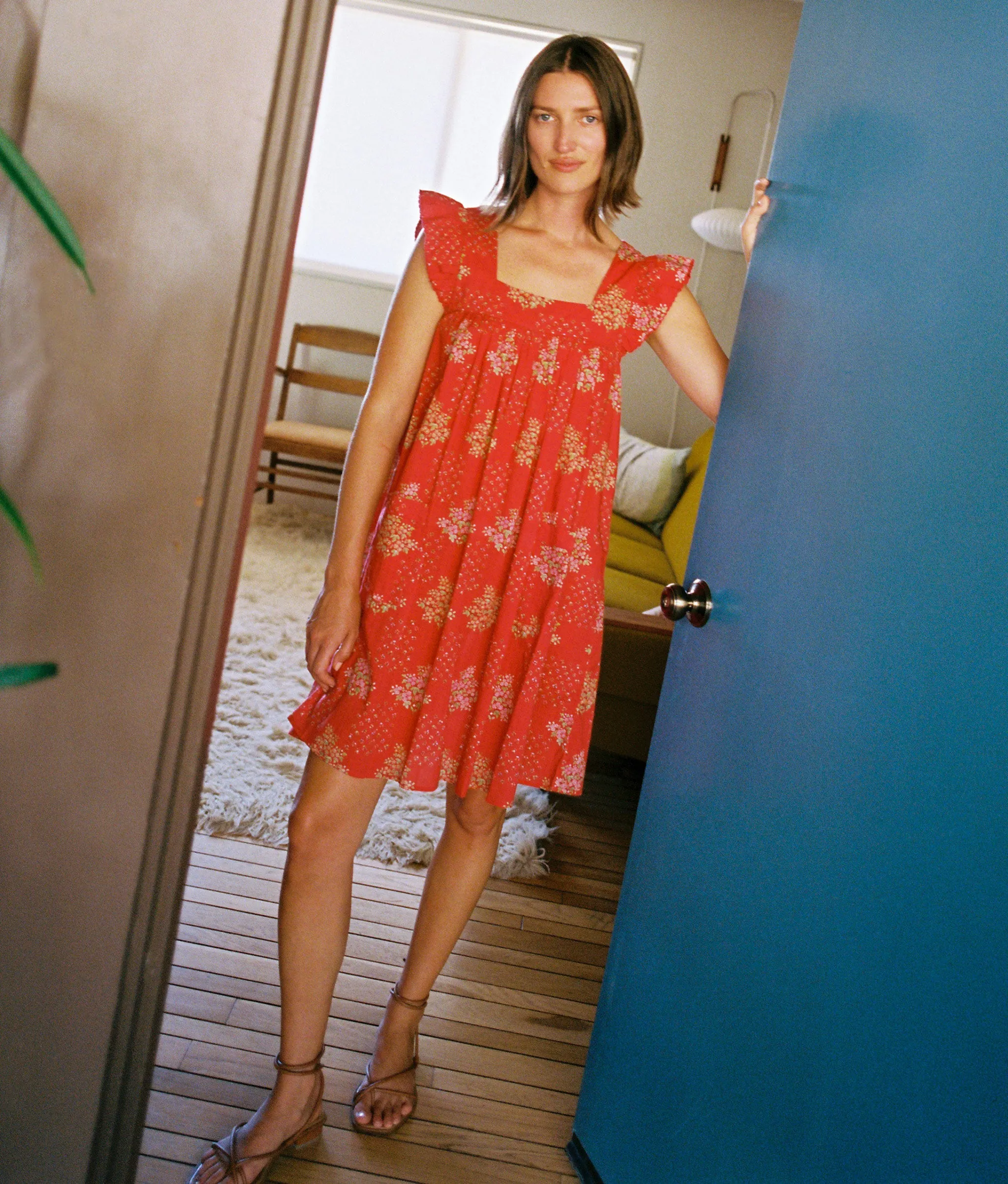 The Bennet Dress | Crimson Bouquet sold by Christy Dawn product image thumbnail 3