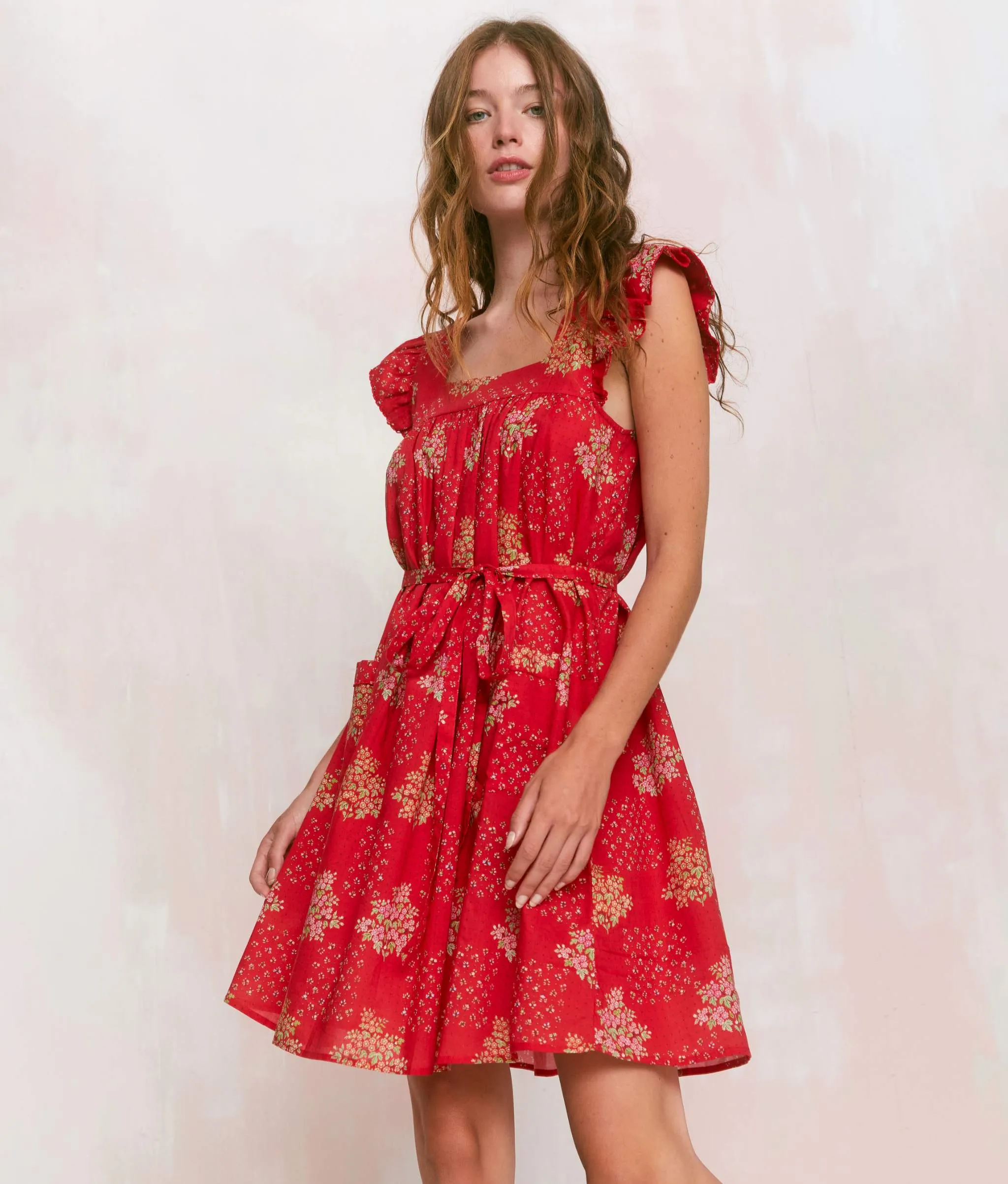 The Bennet Dress | Crimson Bouquet sold by Christy Dawn product image thumbnail 5