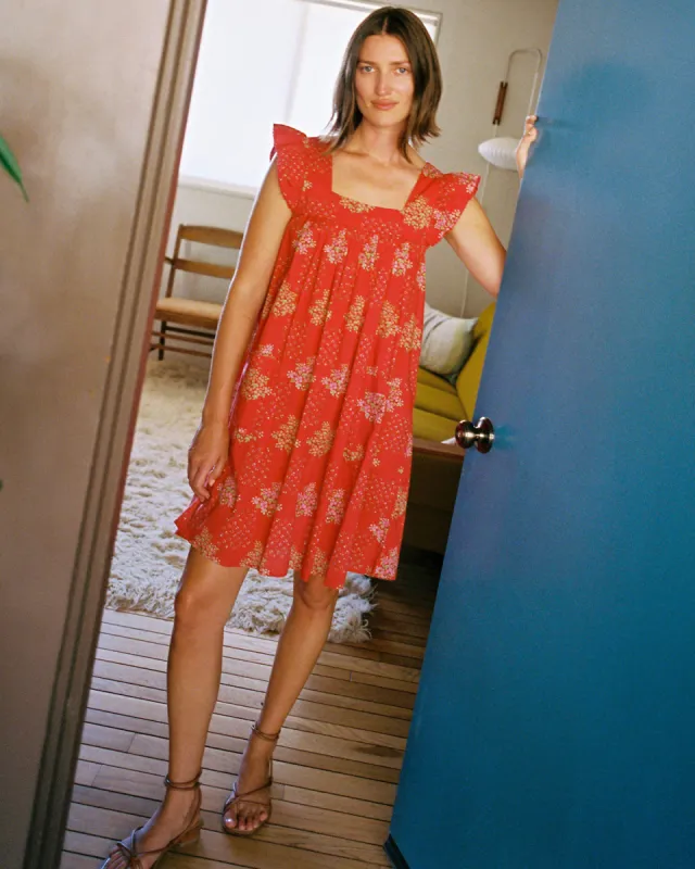 The Bennet Dress | Crimson Bouquet sold by Christy Dawn