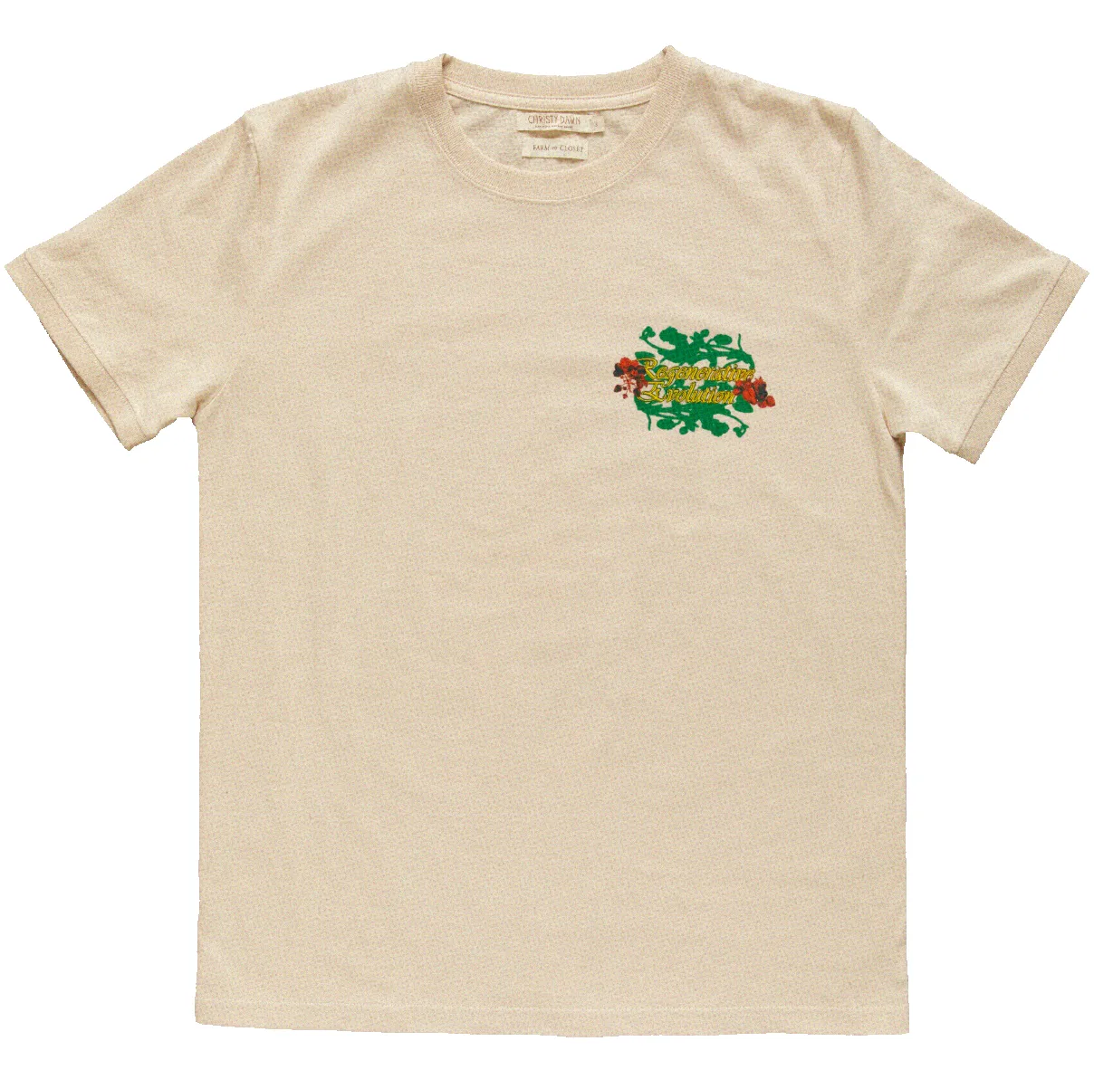 The Seed Short Sleeve Tee | Natural sold by Christy Dawn product image thumbnail 3