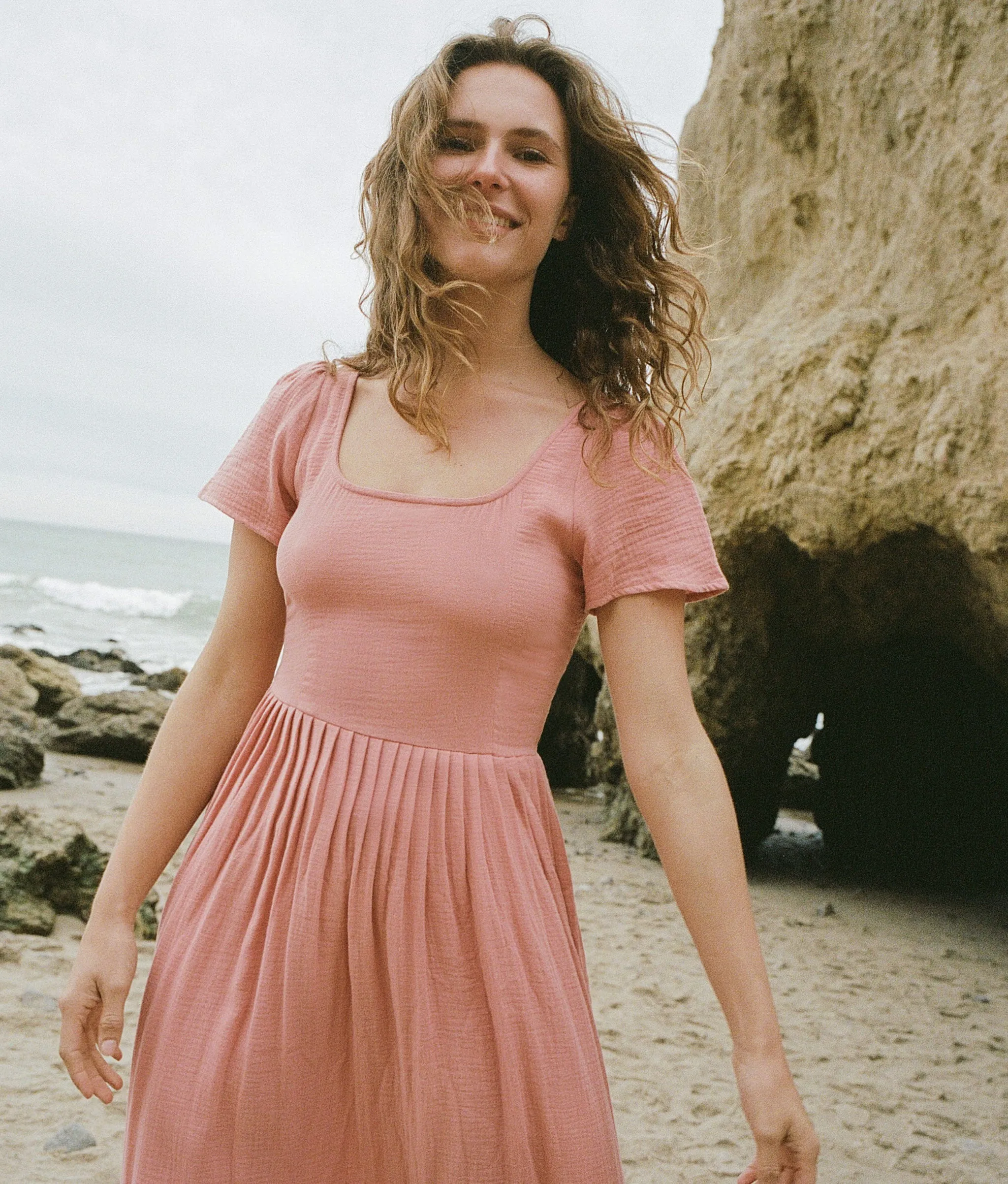 The Scarlet Dress | Santa Fe Pink sold by Christy Dawn product image thumbnail 2