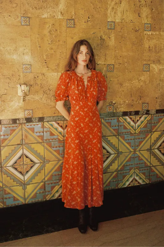 The Irene Dress | Mums Ditsy Ruby sold by Christy Dawn