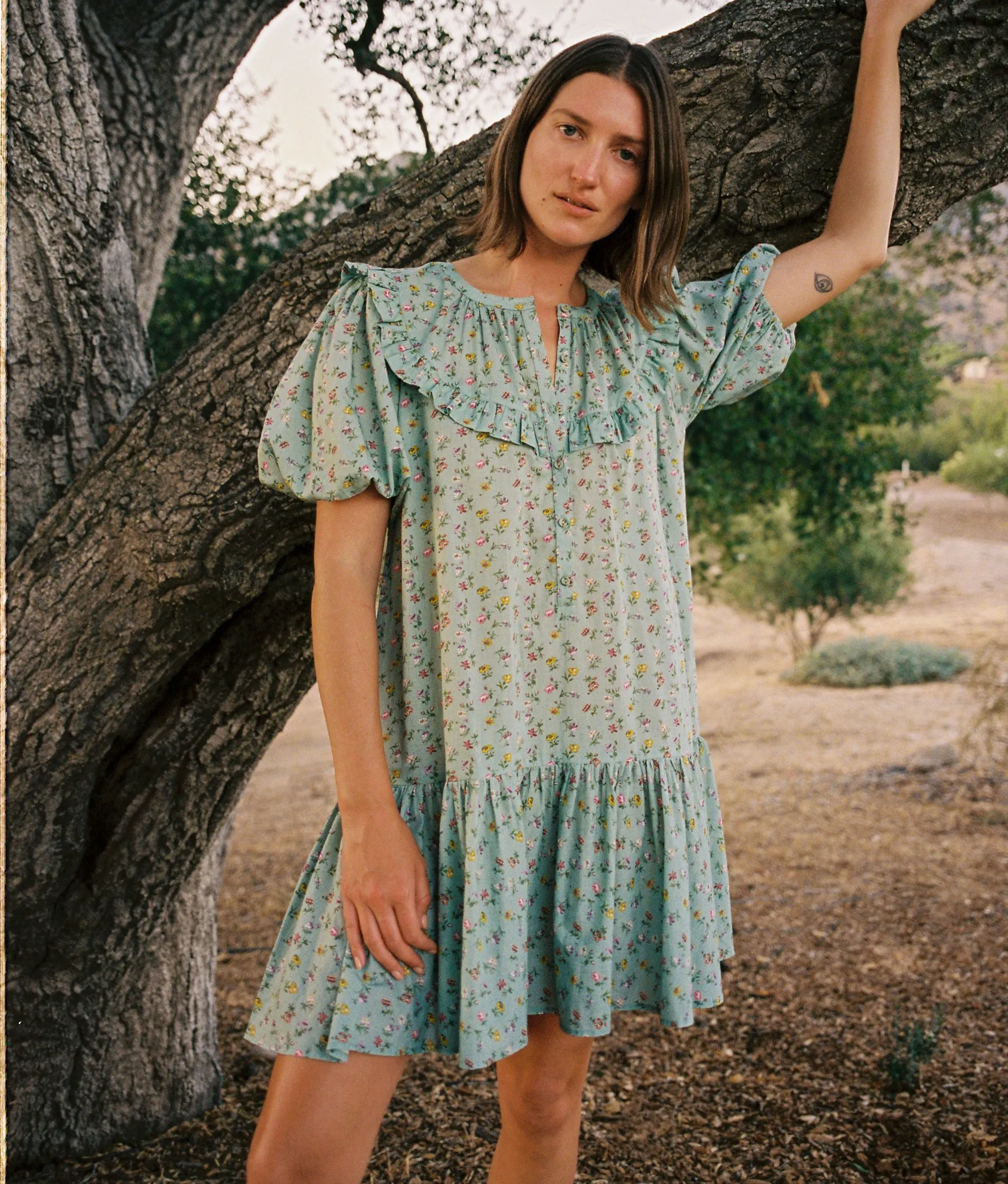 The Simona Dress | Fern Garden sold by Christy Dawn product image thumbnail 2