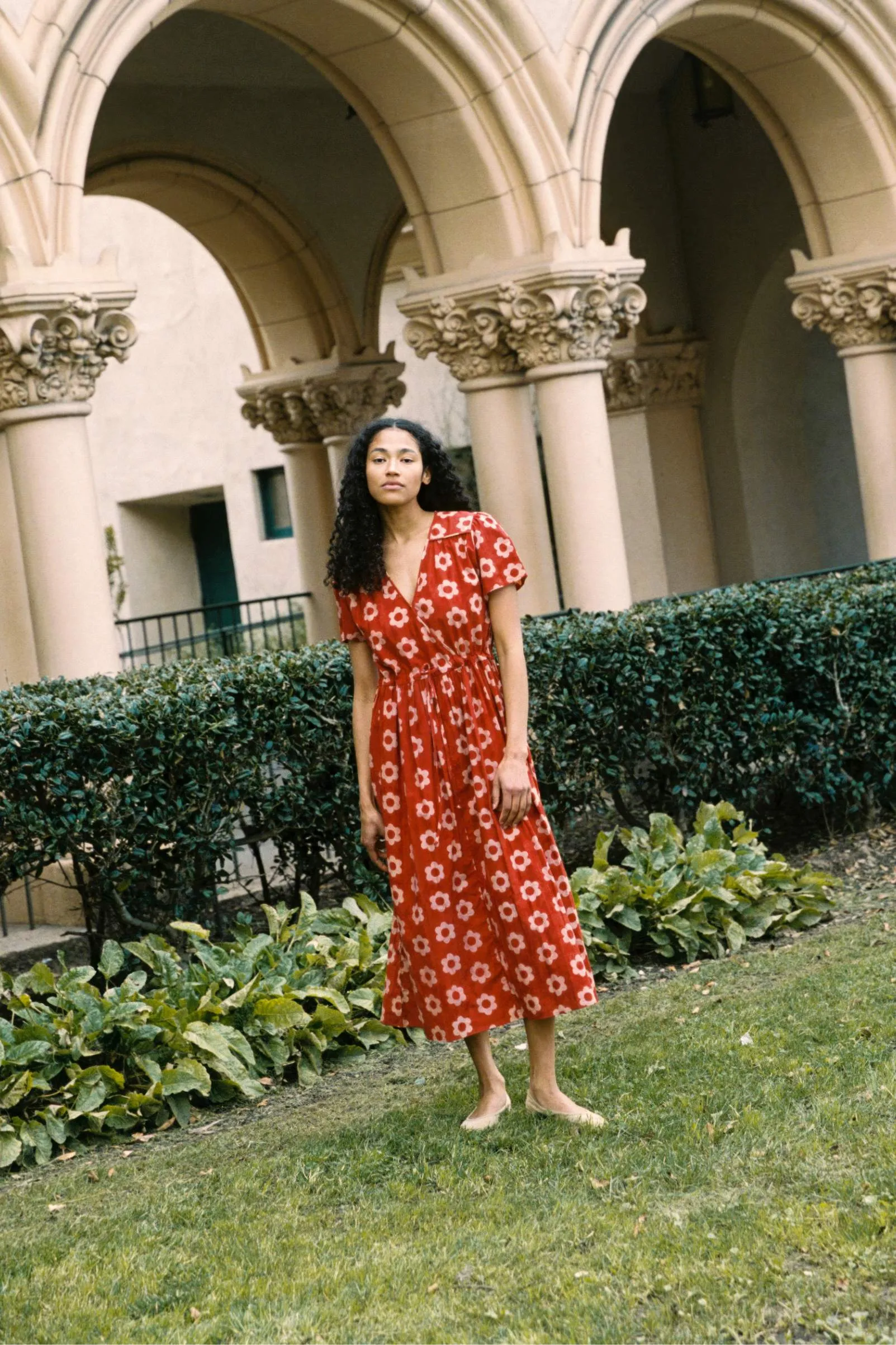 The Dawn Dress | Crimson Daisy sold by Christy Dawn product image thumbnail 3