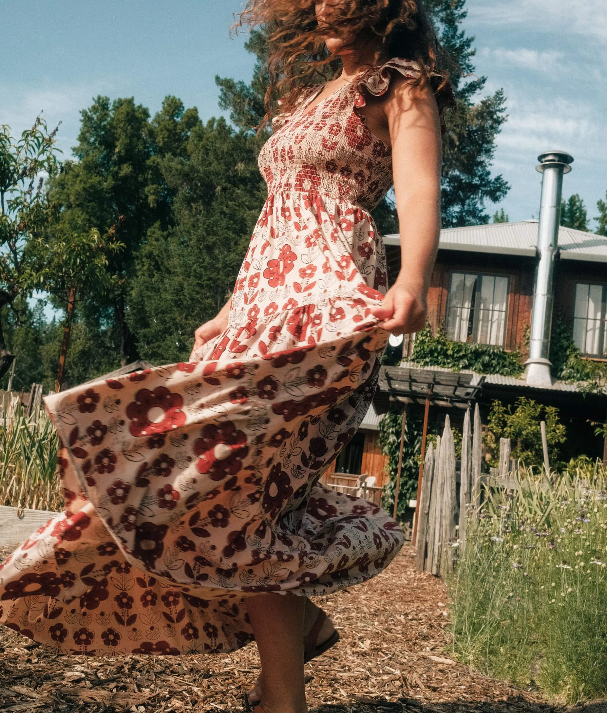 The Bodie Dress | Ruby Garden sold by Christy Dawn product image thumbnail 2