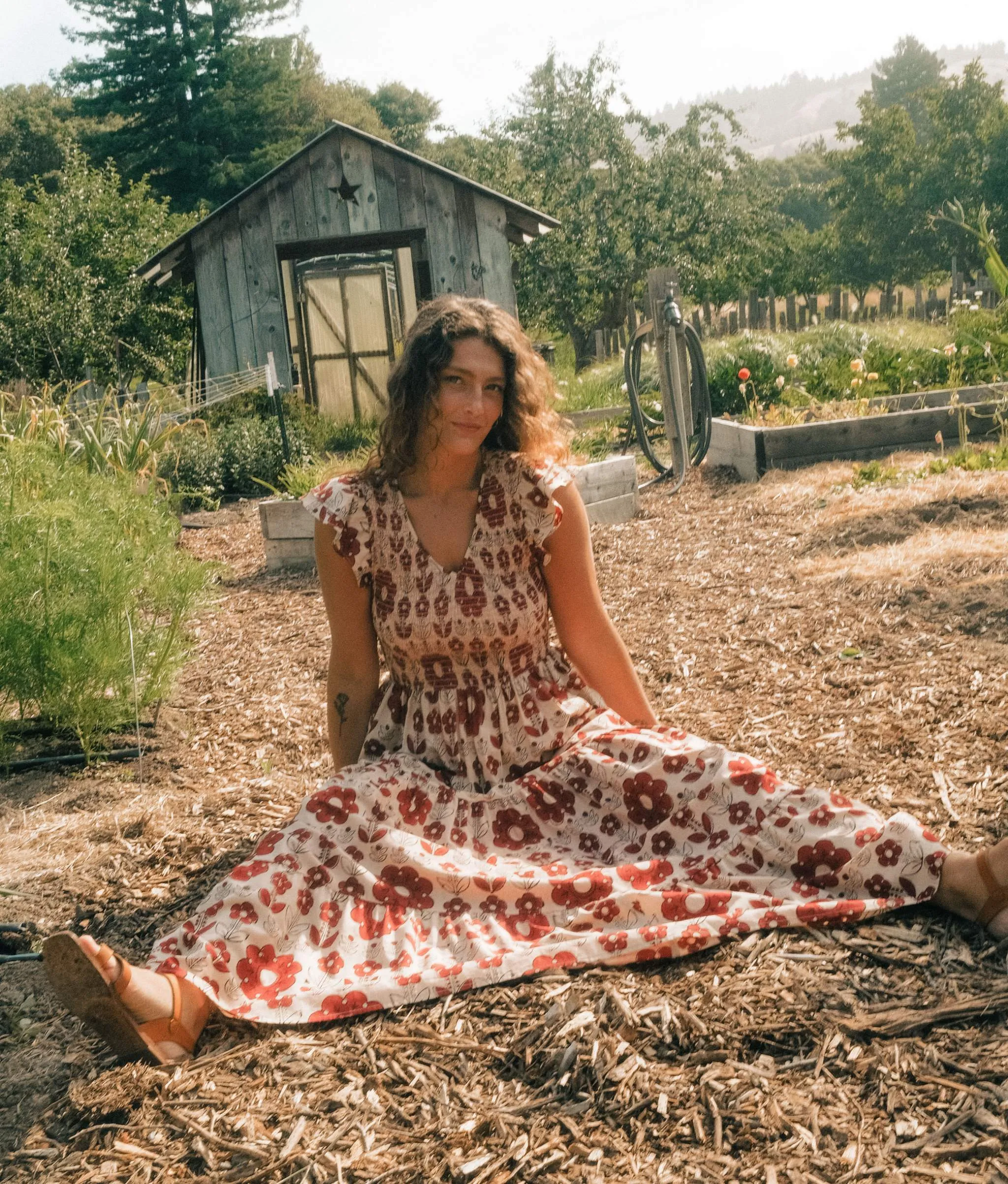 The Bodie Dress | Ruby Garden sold by Christy Dawn product image thumbnail 3
