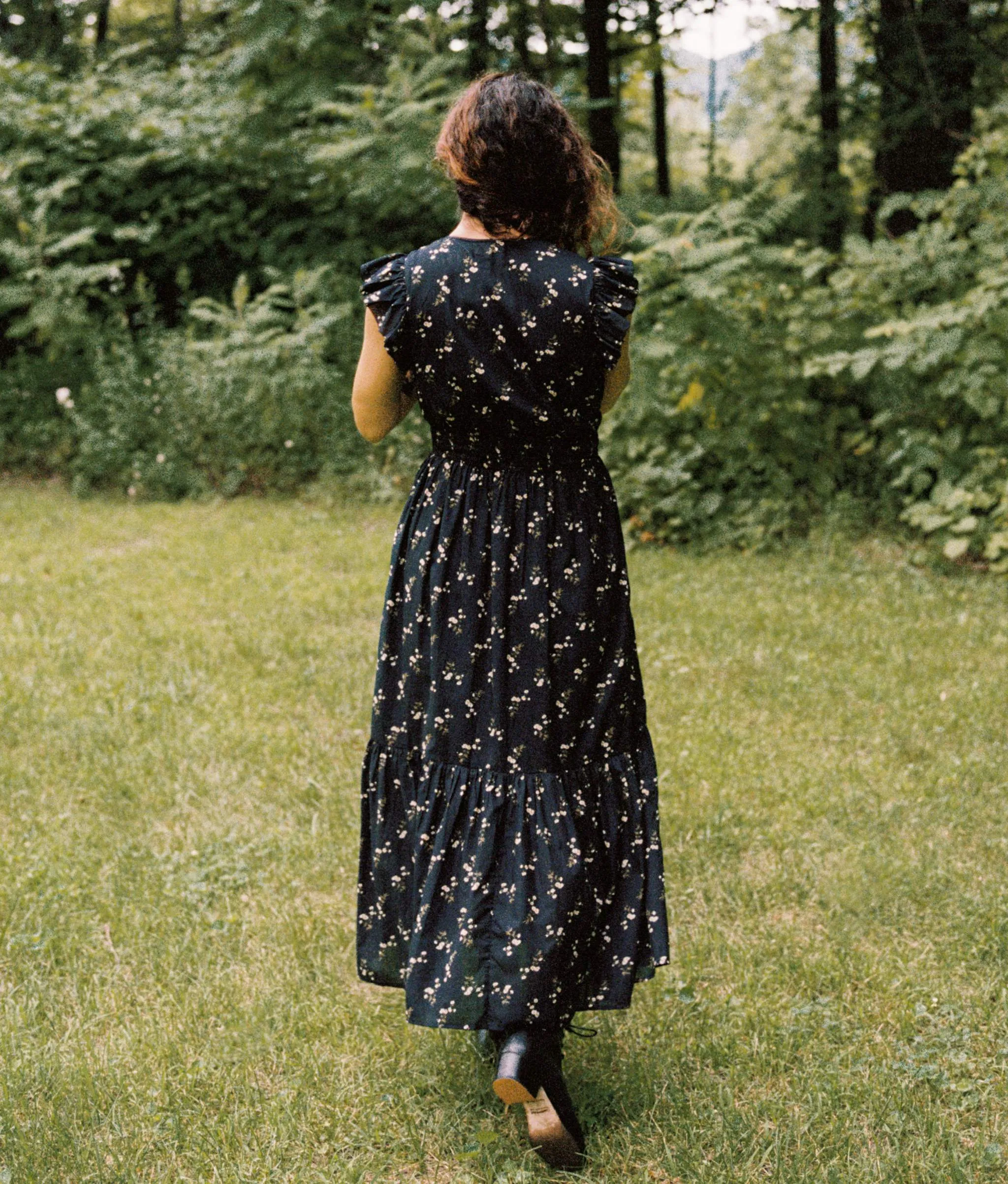 The Aurelia Dress | Noir Dancing Chamomile sold by Christy Dawn product image thumbnail 3