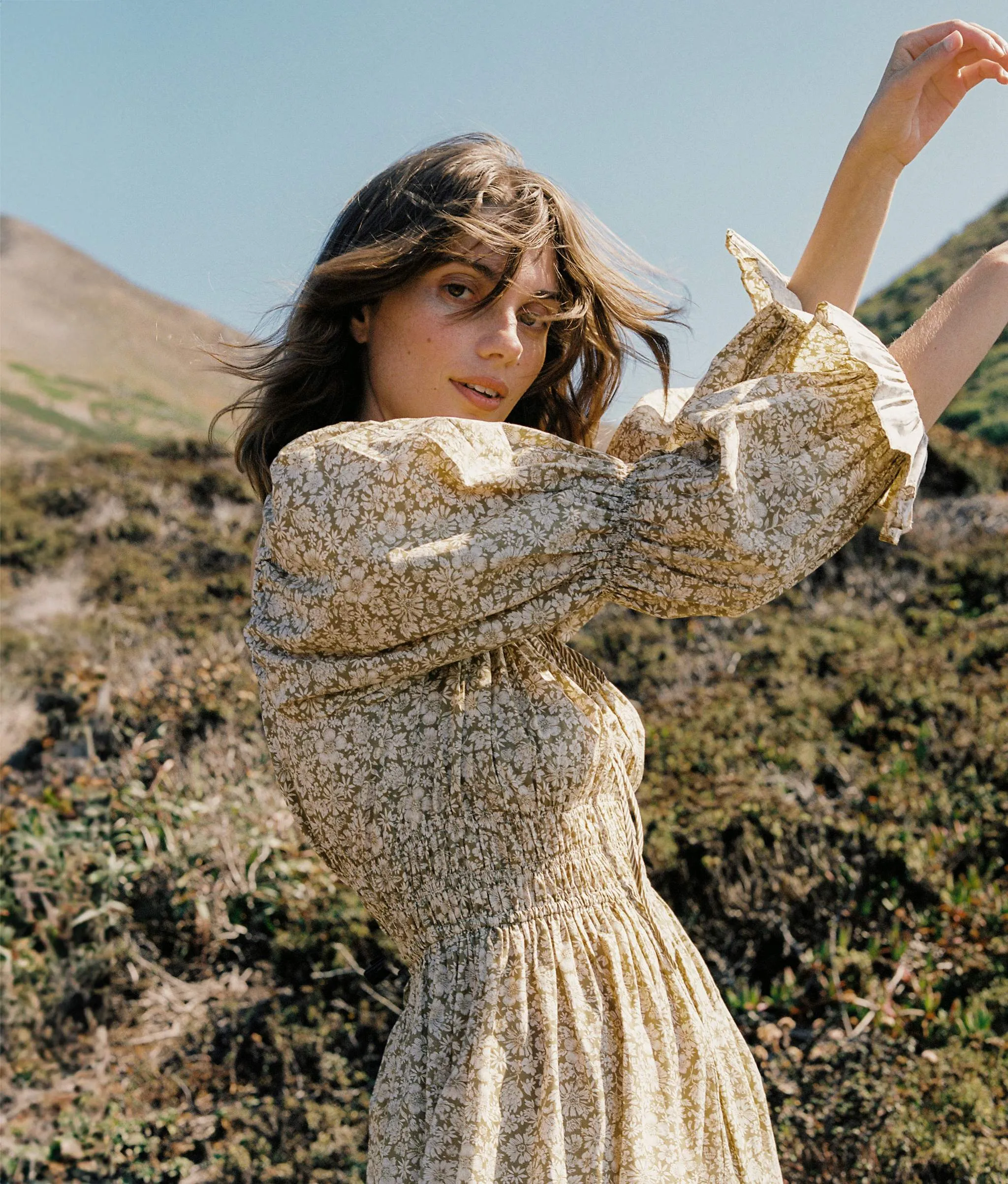 The Adelia Dress | Green Daisy sold by Christy Dawn product image thumbnail 5