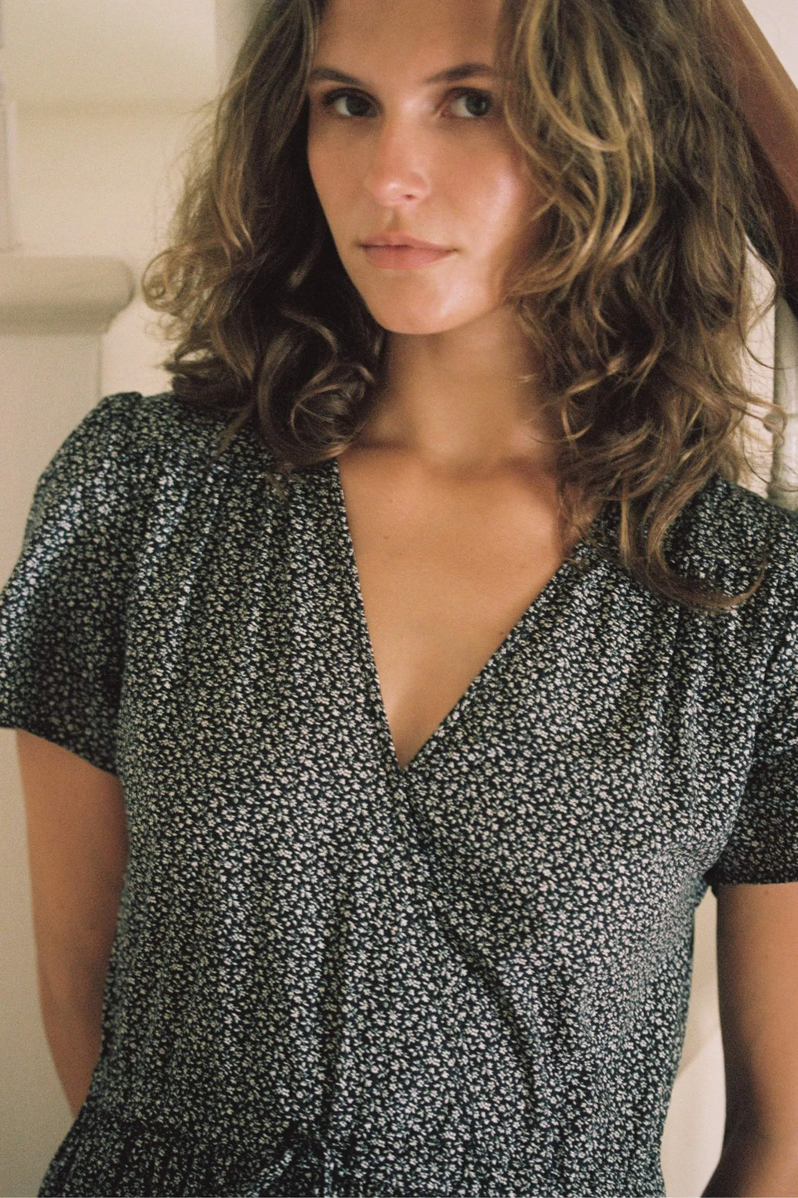 The Dawn Dress Petites | Midnight Floral sold by Christy Dawn product image thumbnail 3