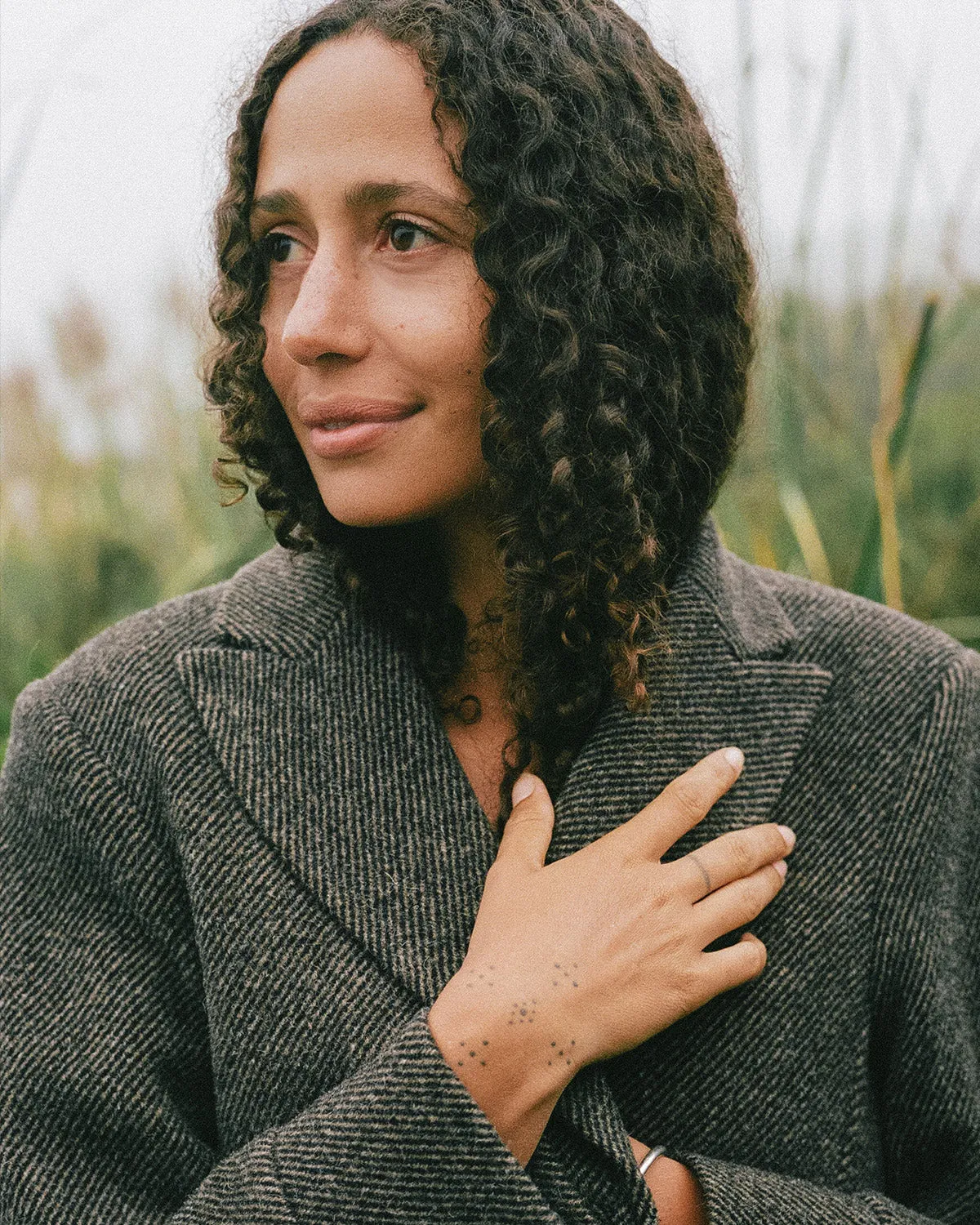 The Vera Coat | Shadow Stripe sold by Christy Dawn product image thumbnail 2