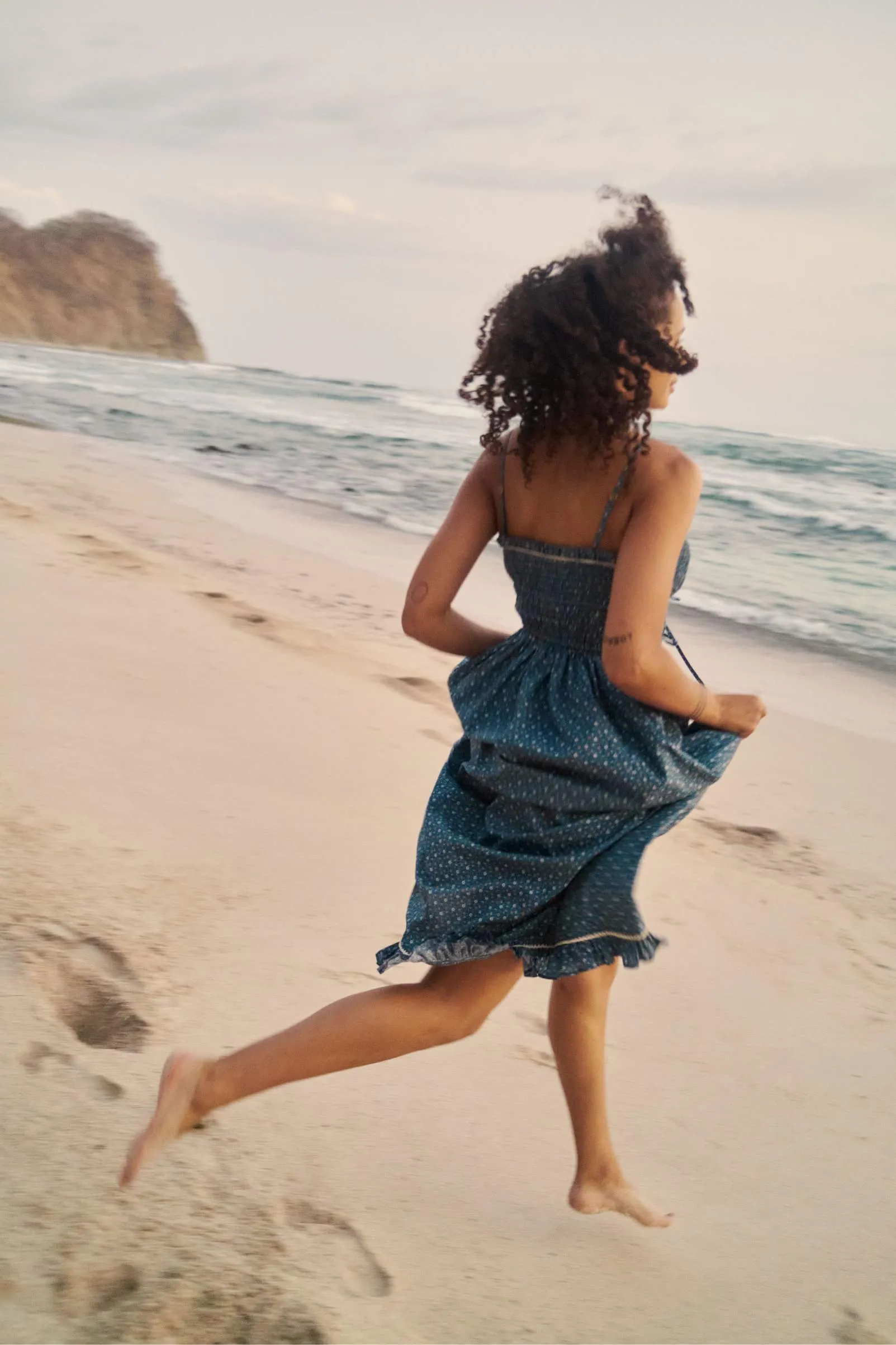 The Natasha Dress | Essence Blue sold by Christy Dawn product image thumbnail 4