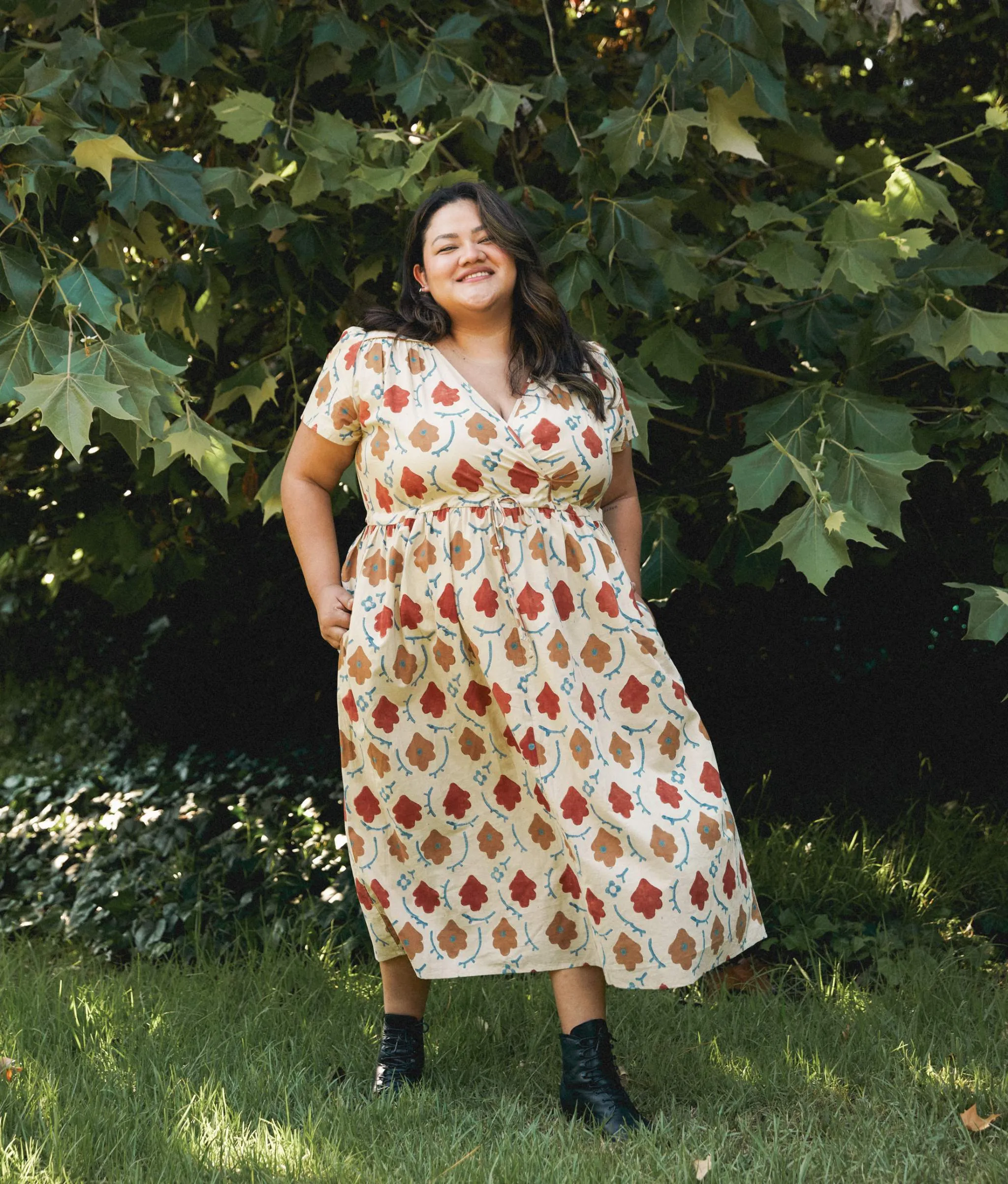 The Dawn Dress Extended | Oak Leaf sold by Christy Dawn