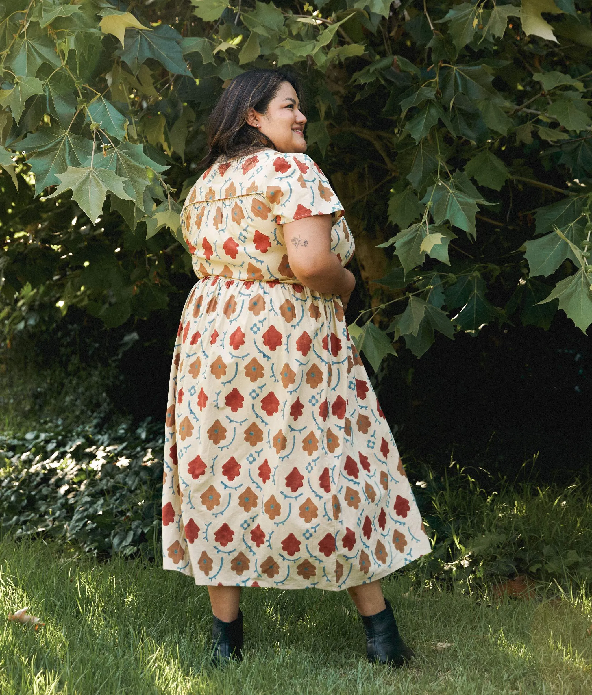 The Dawn Dress Extended | Oak Leaf sold by Christy Dawn product image thumbnail 3