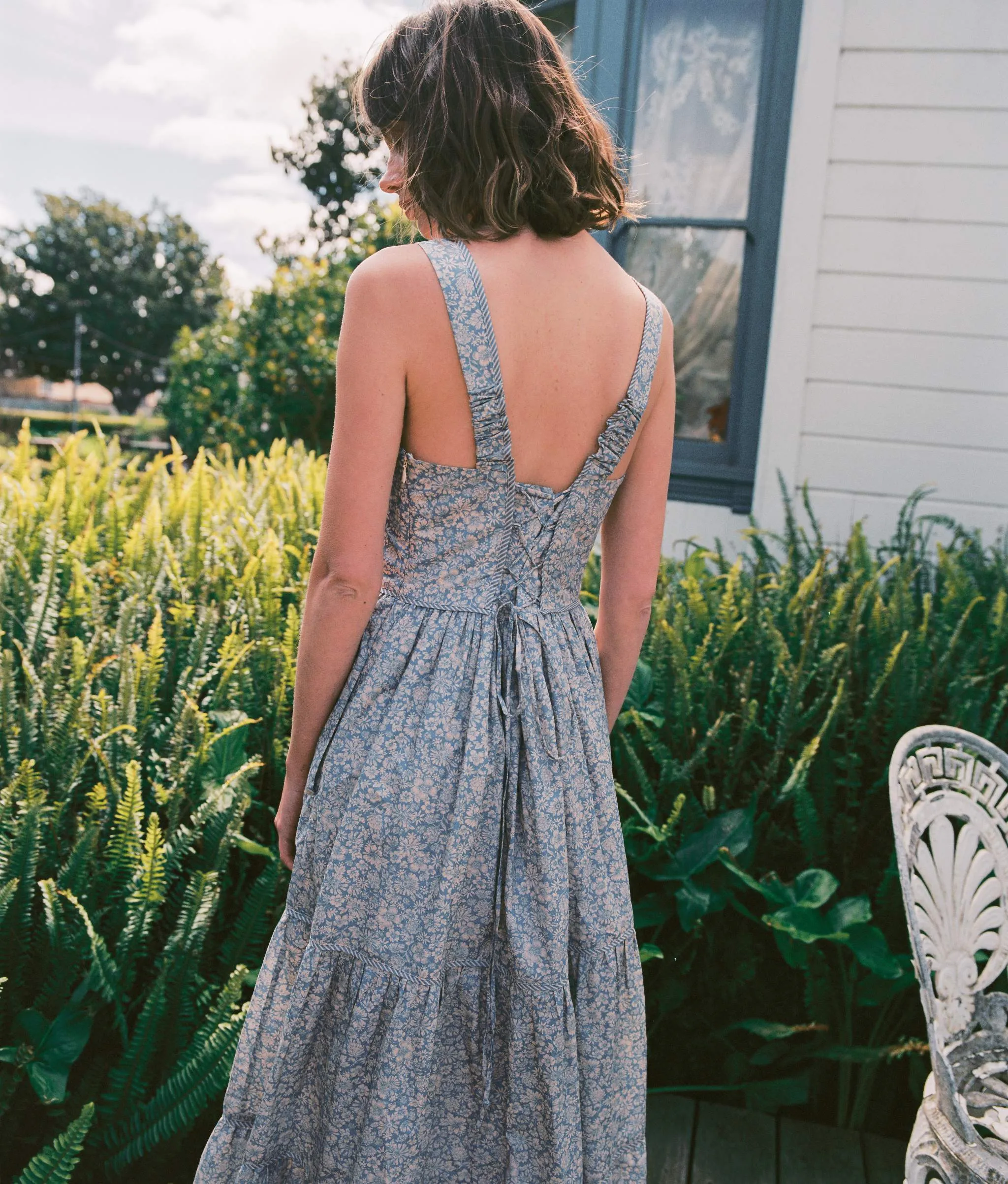 The Adele Dress | Daisy Blue sold by Christy Dawn product image thumbnail 4