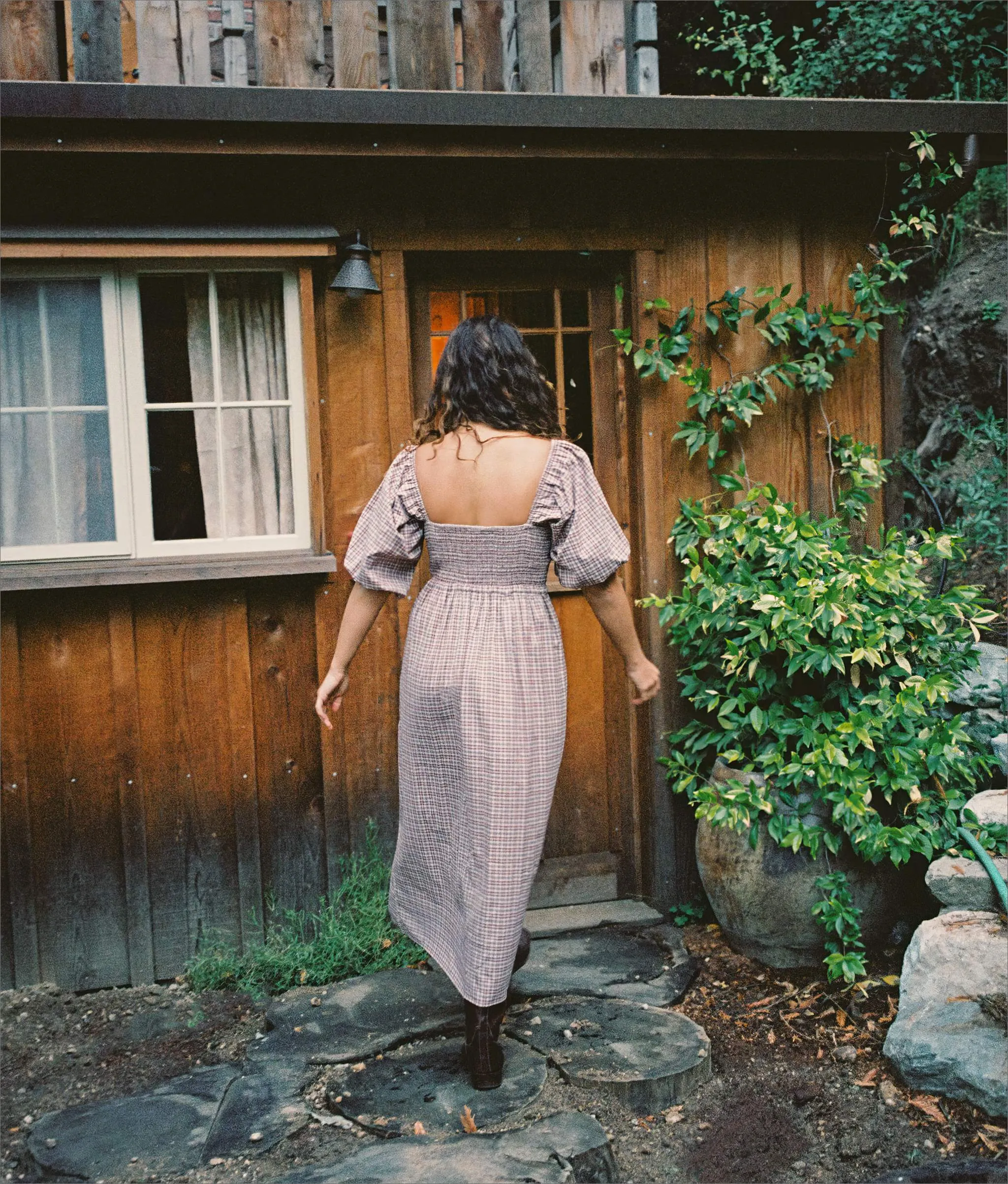 The Katrina Dress | Ruby Plaid sold by Christy Dawn product image thumbnail 3