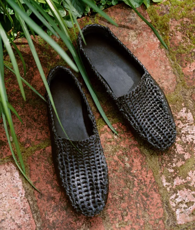 The Romy Loafer | Black Leather sold by Christy Dawn