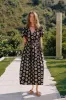 The Dawn Dress Petites | Noir Daisy sold by Christy Dawn