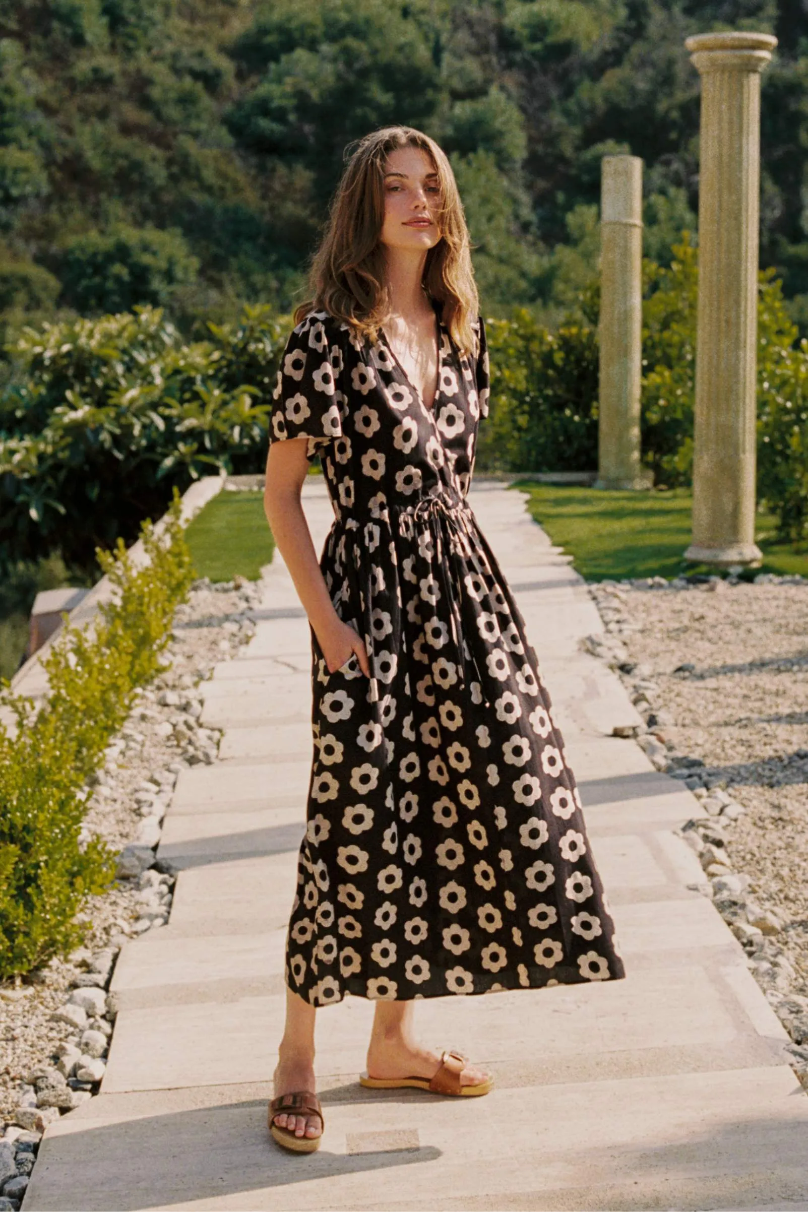 The Dawn Dress Petites | Noir Daisy sold by Christy Dawn product image thumbnail 4