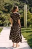 The Dawn Dress Petites | Noir Daisy sold by Christy Dawn