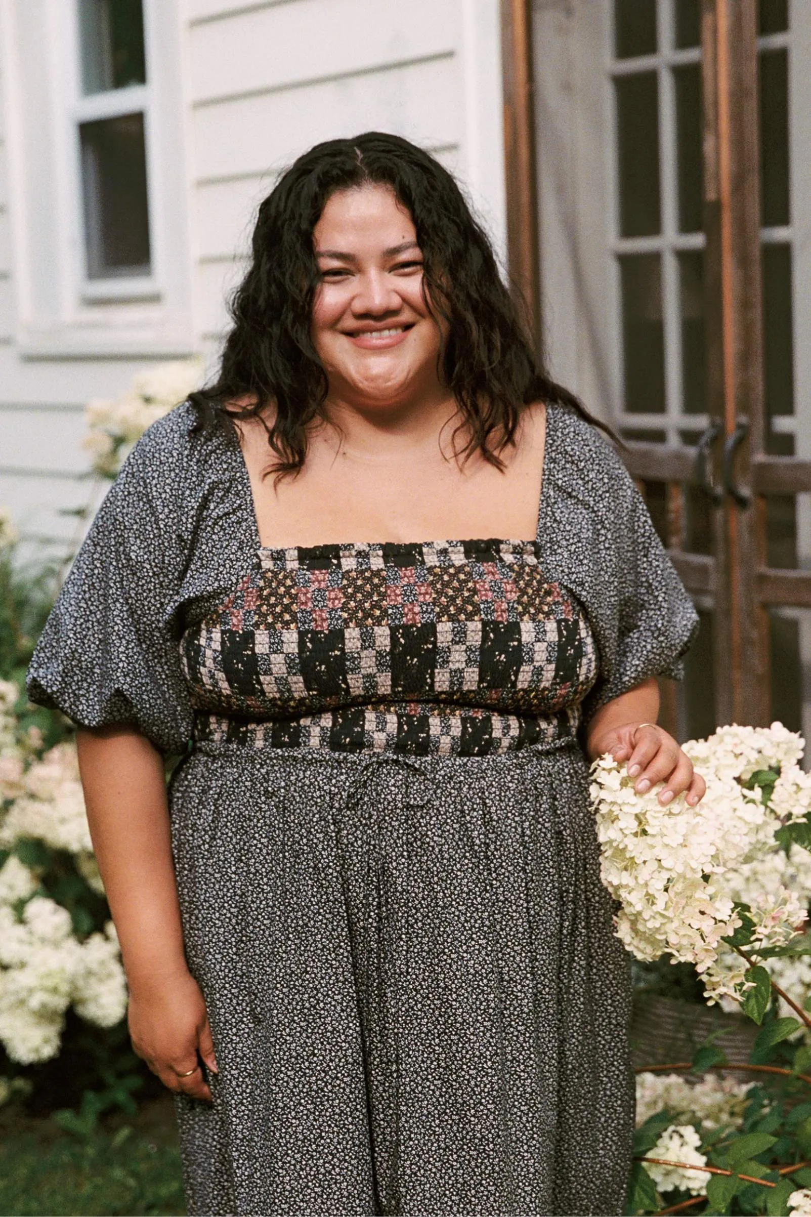 The Katrina Dress Extended | Harvest Patchwork sold by Christy Dawn