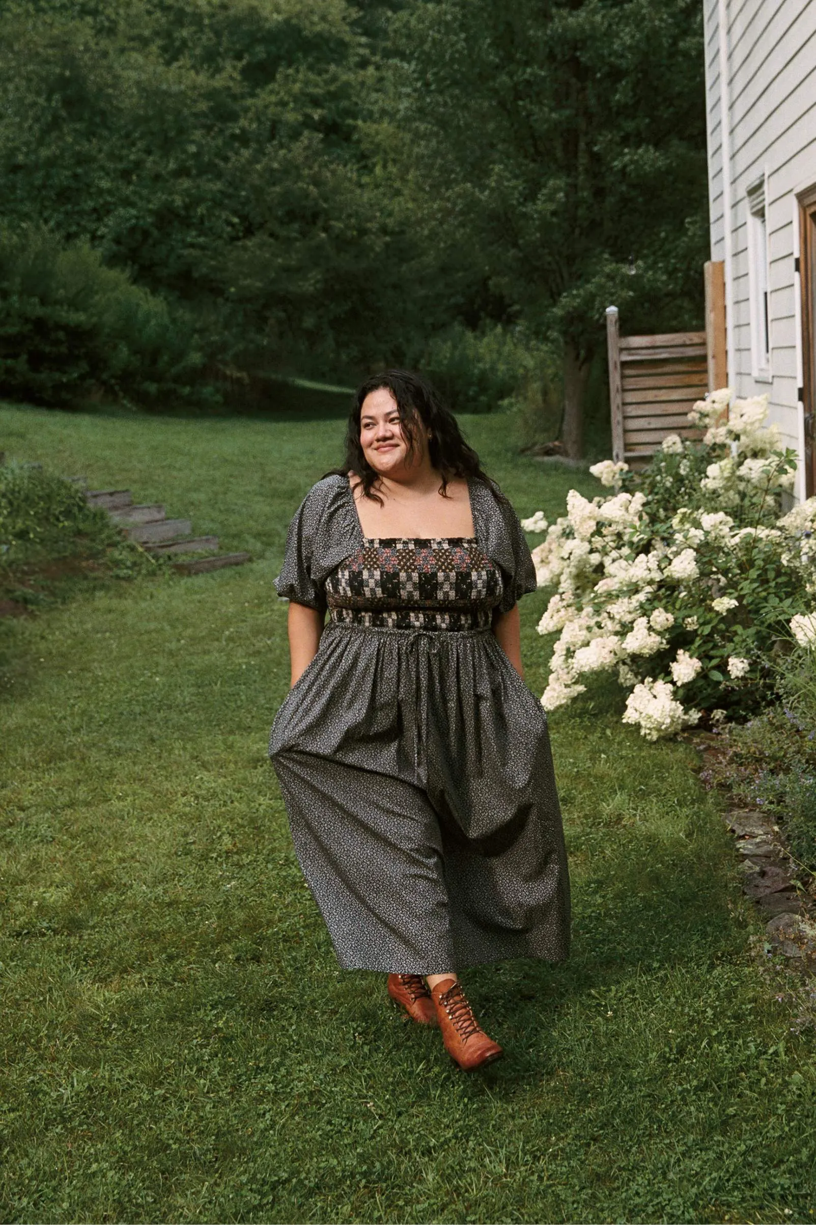 The Katrina Dress Extended | Harvest Patchwork sold by Christy Dawn product image thumbnail 4