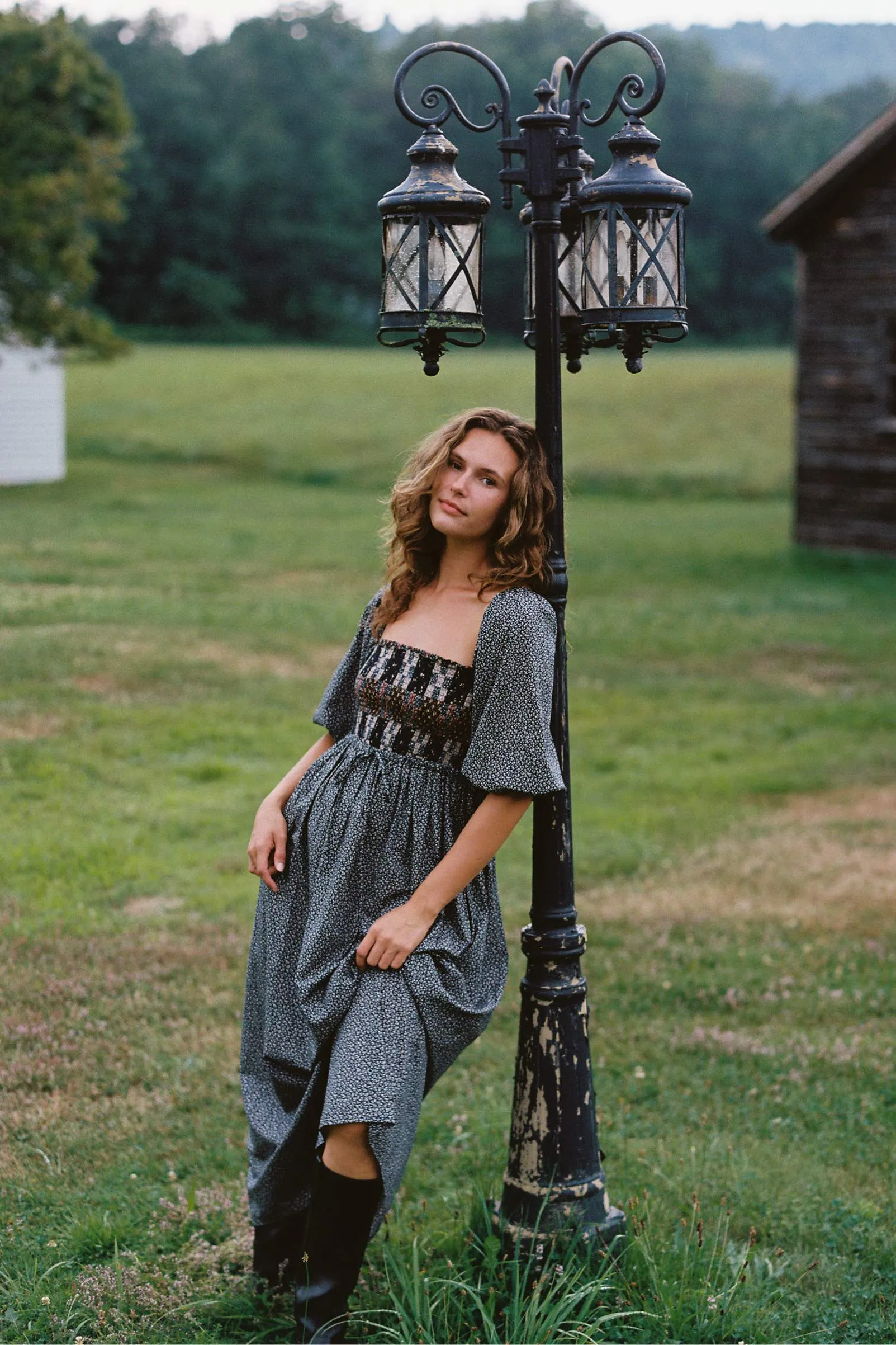 The Katrina Dress | Harvest Patchwork sold by Christy Dawn