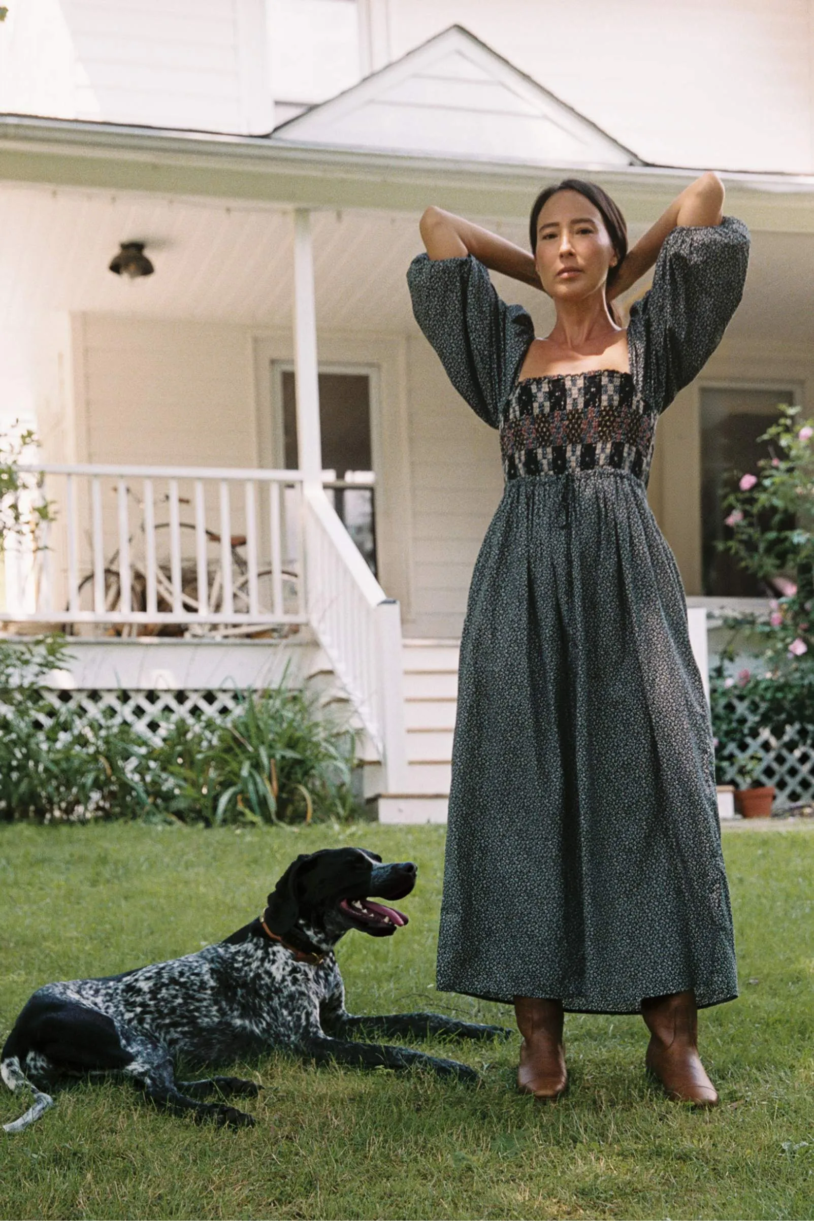 The Katrina Dress | Harvest Patchwork sold by Christy Dawn product image thumbnail 5