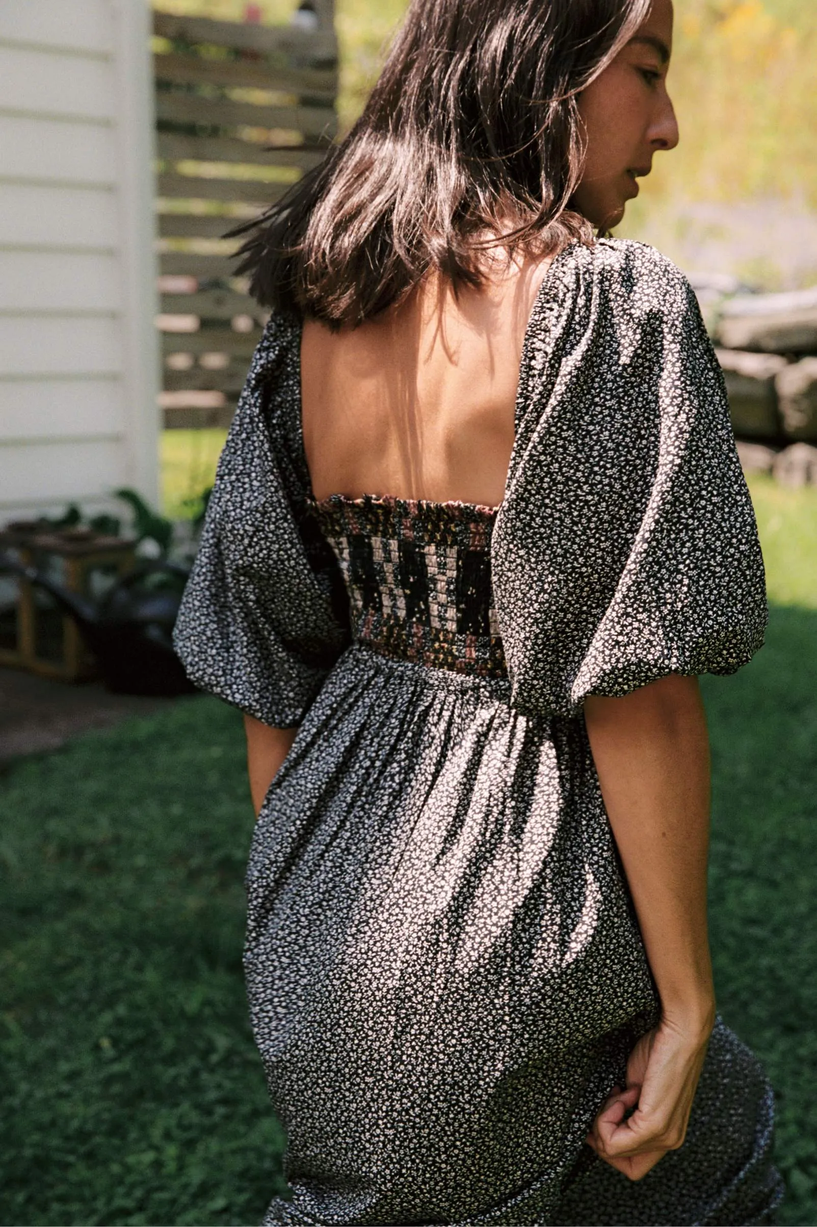 The Katrina Dress | Harvest Patchwork sold by Christy Dawn product image thumbnail 4