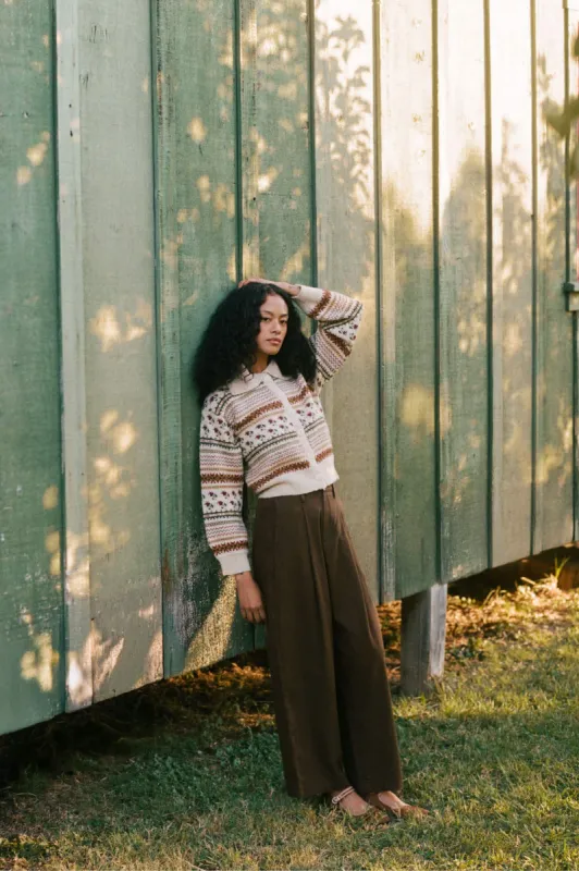 The Lee Trouser | Coffee sold by Christy Dawn