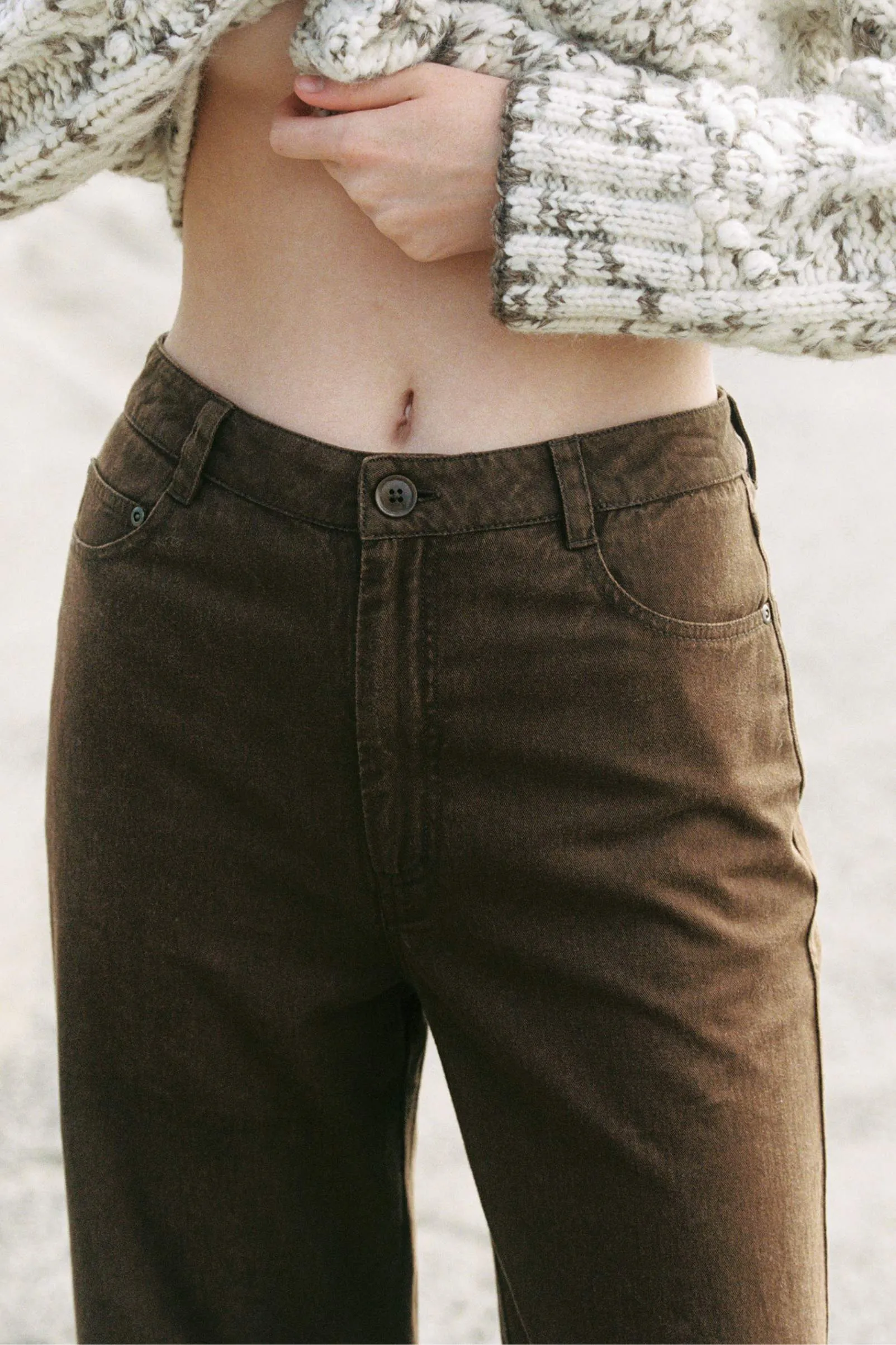 The Mary Pant | Coffee sold by Christy Dawn product image thumbnail 5